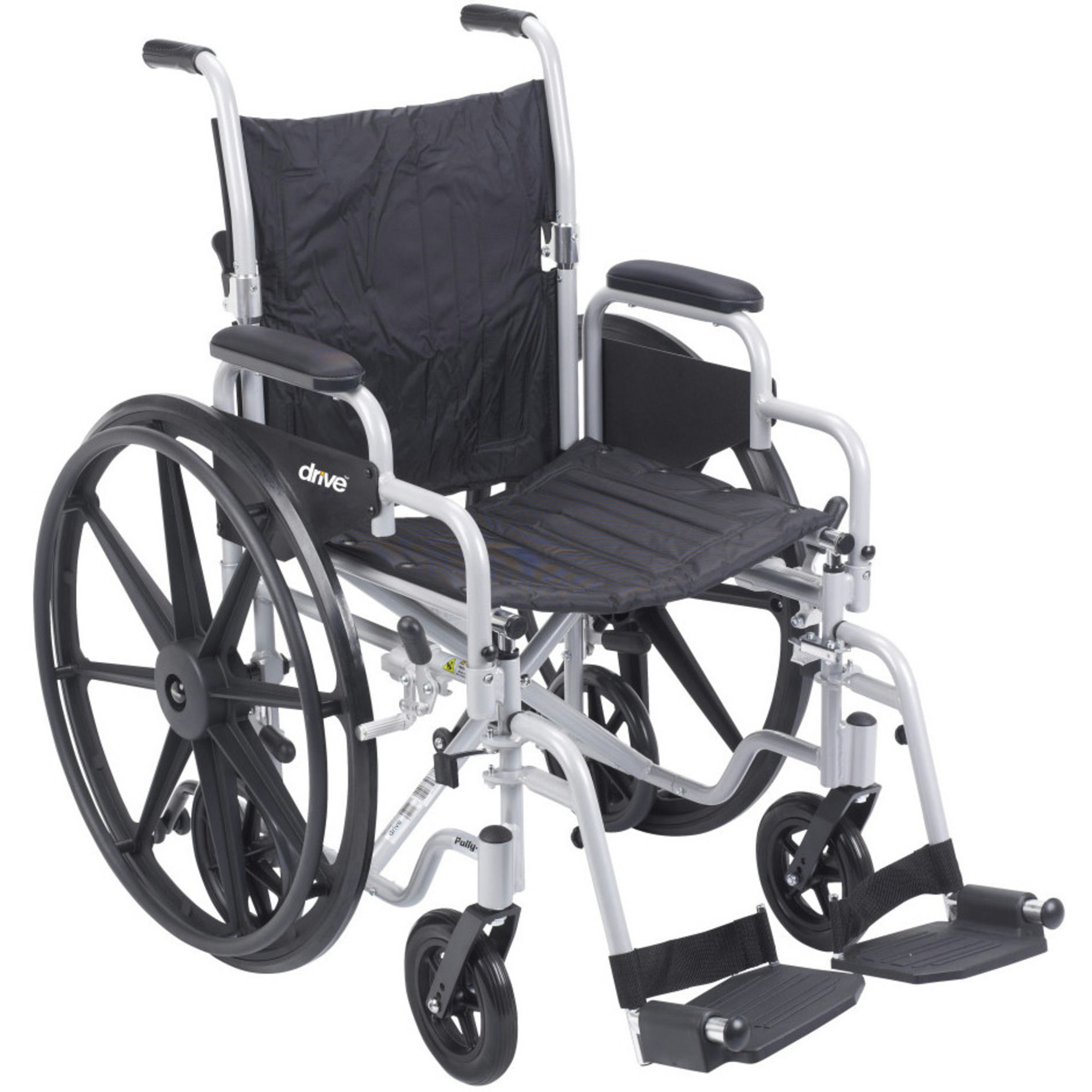 Drive Poly-Fly High Strength Lightweight Wheelchair/Transport Chair