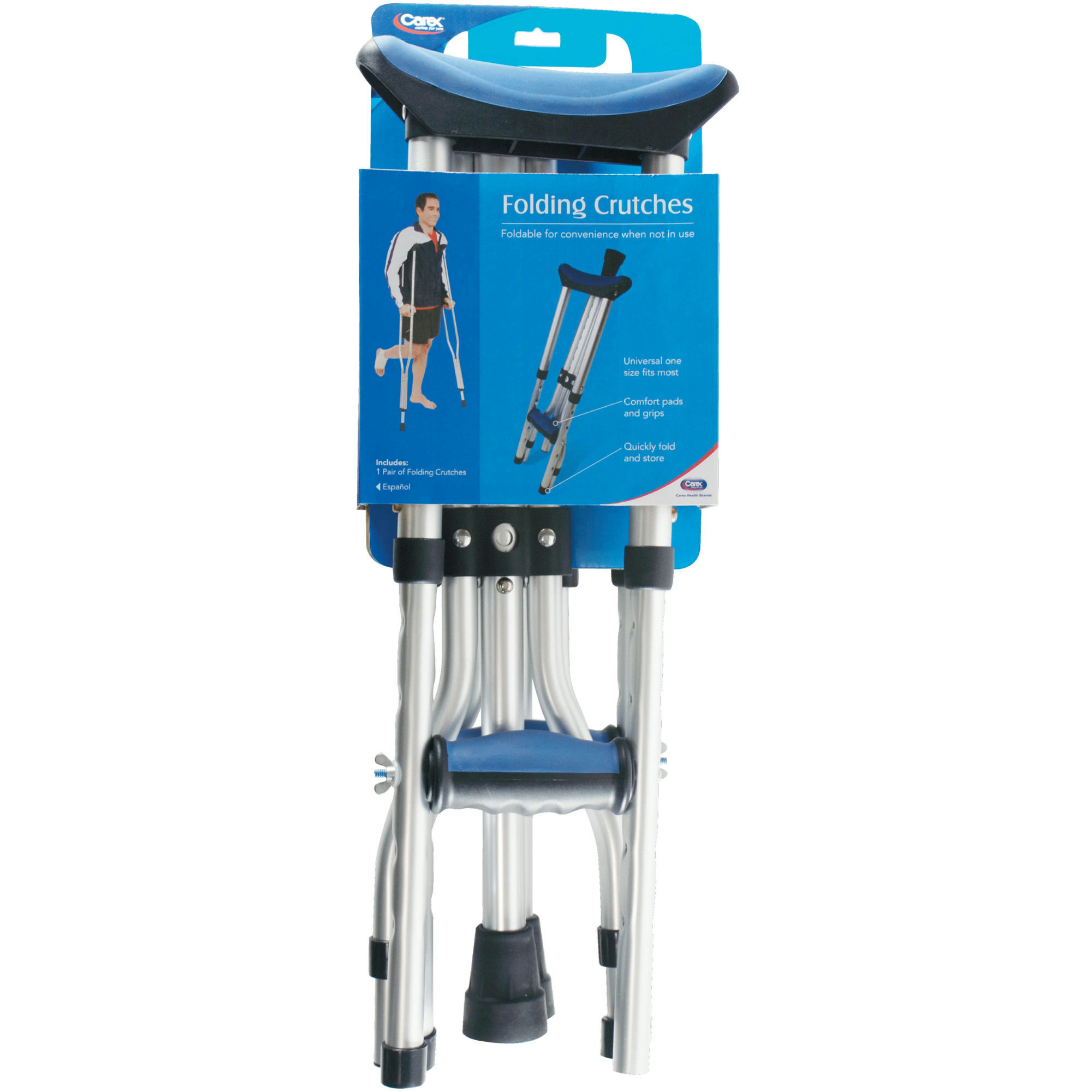 Carex Folding Crutches