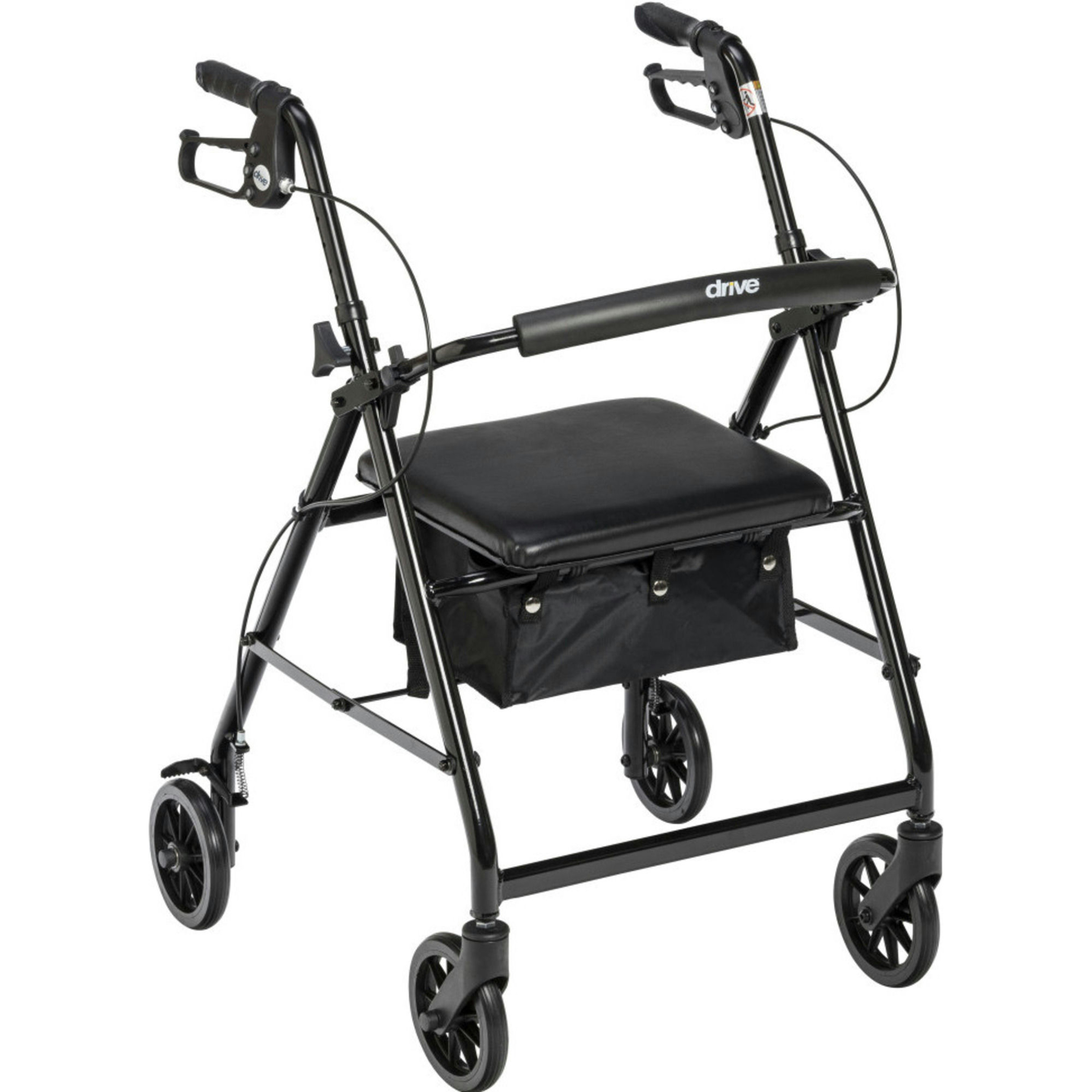 Drive Aluminum Rollator, 6' Casters