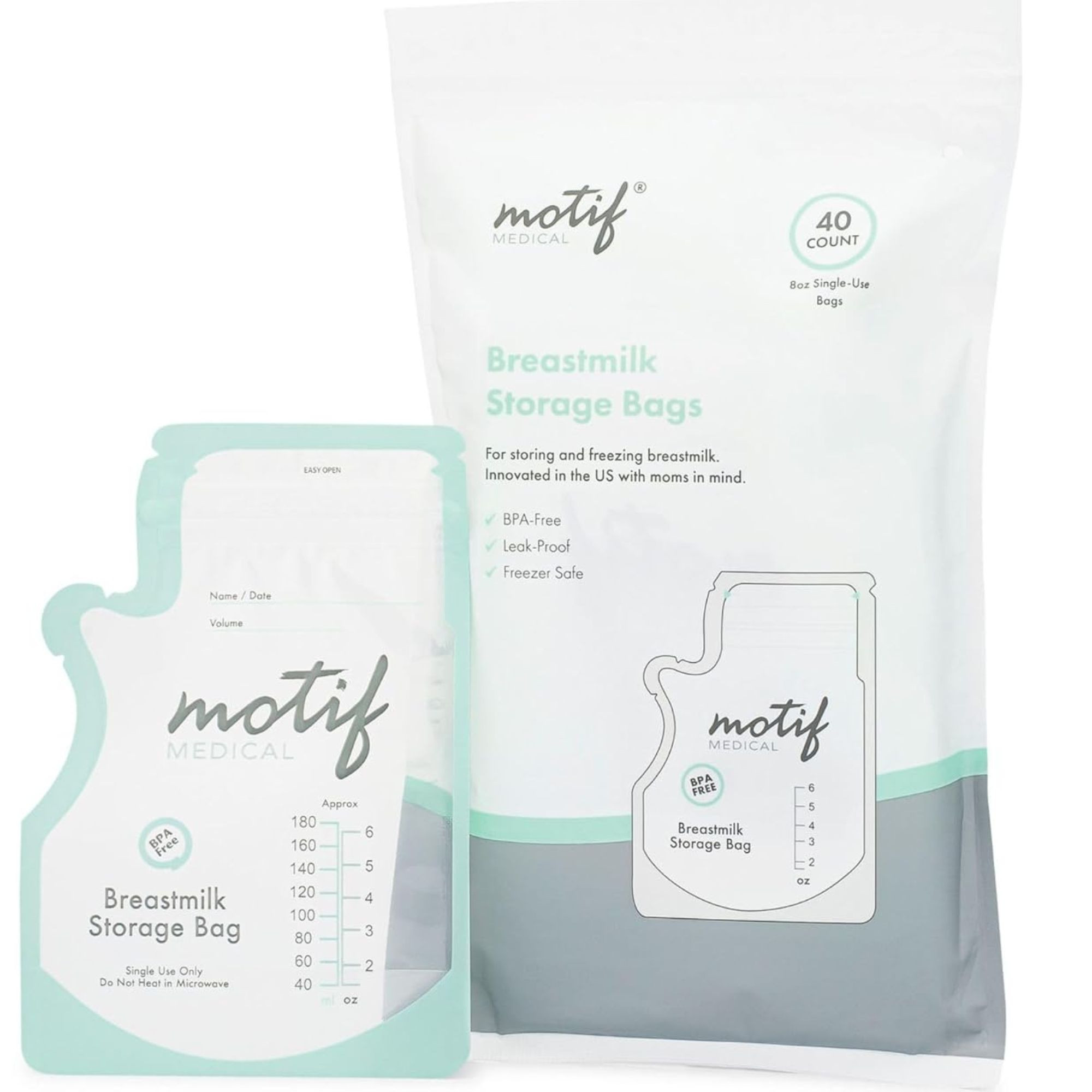Motif Medical Breast Milk Storage Bags