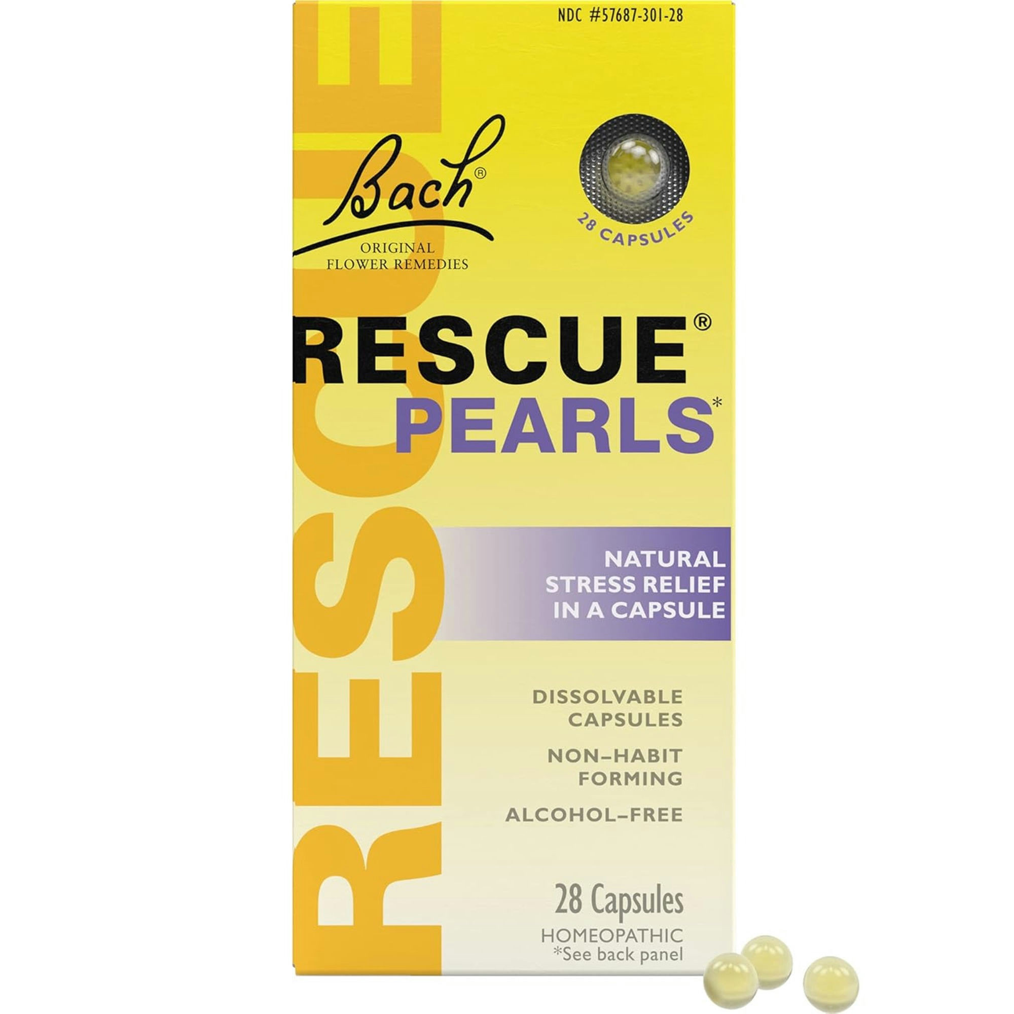 Bach Rescue Pearls for Natural Stress Relief