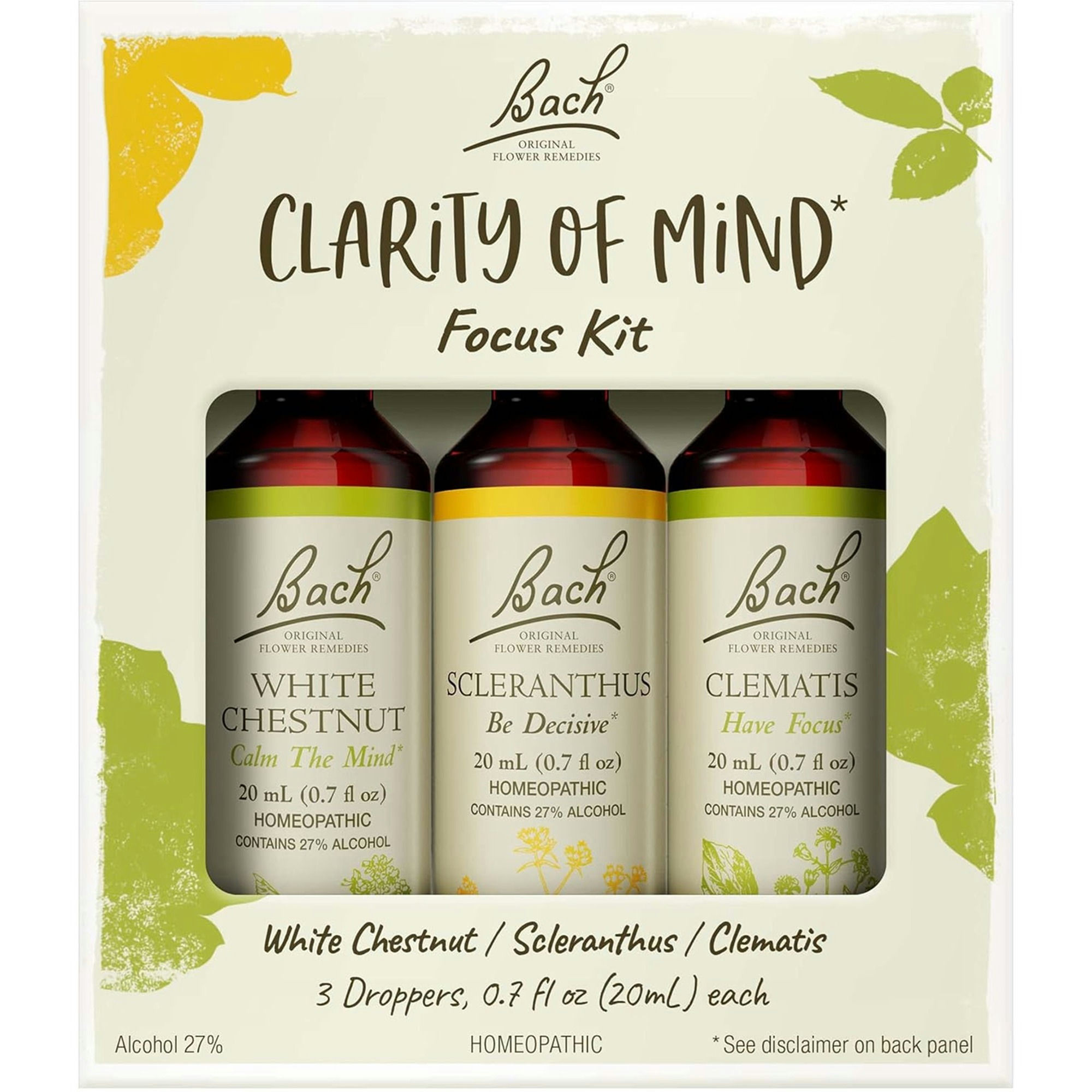 Bach Clarity Of Mind Focus Kit