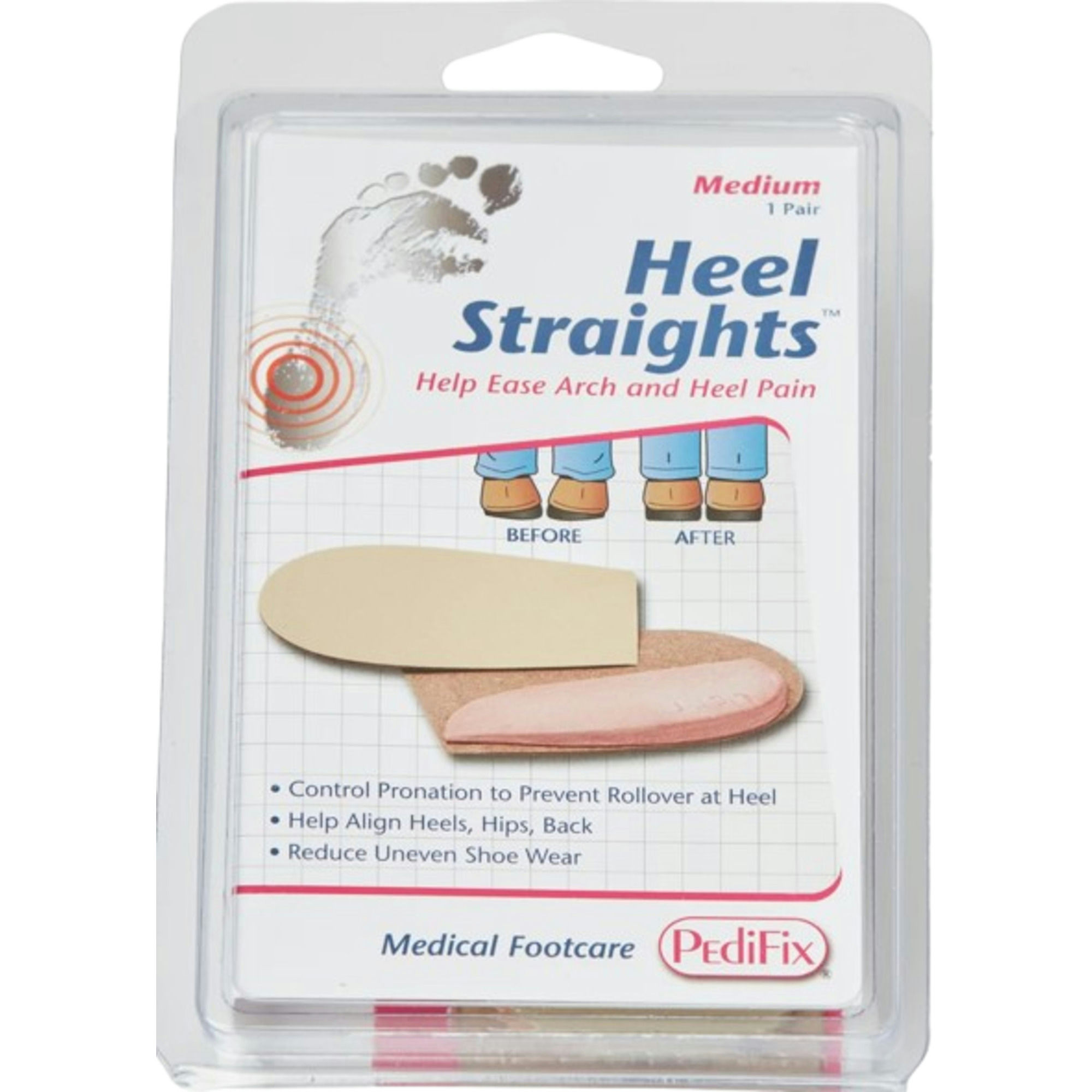 Pedifix Heel Straights