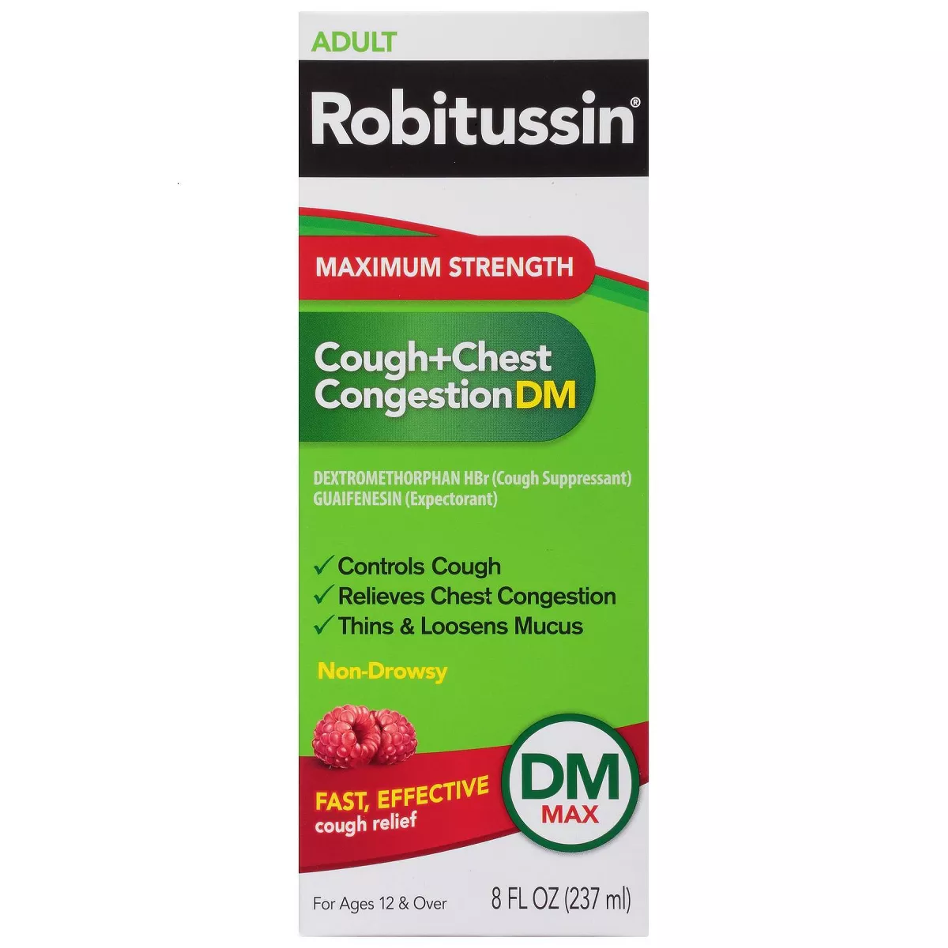 Robitussin Maximum Strength Cough + Chest Congestion DM Max Cough Relief