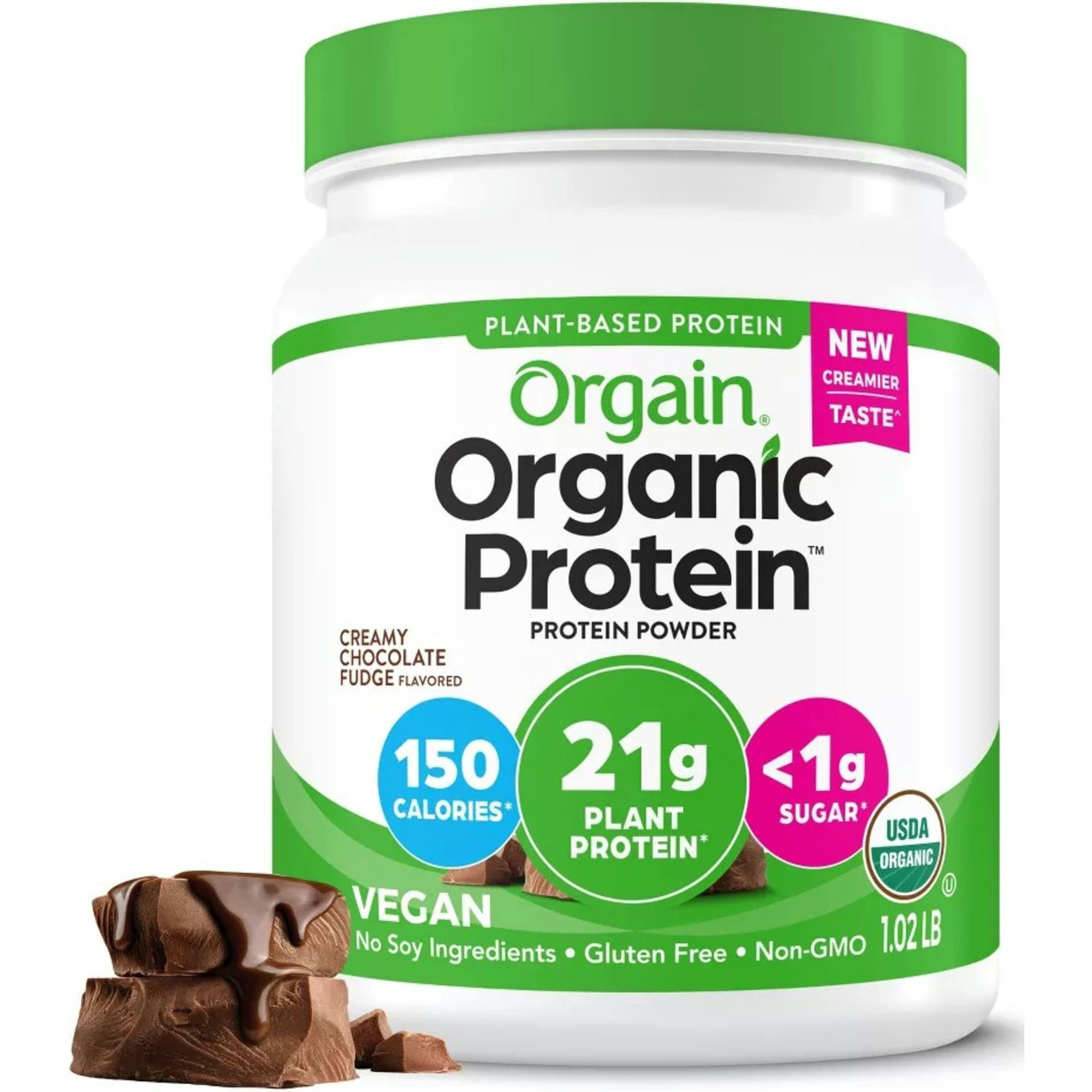 Orgain Organic Plant Based Protein Powder