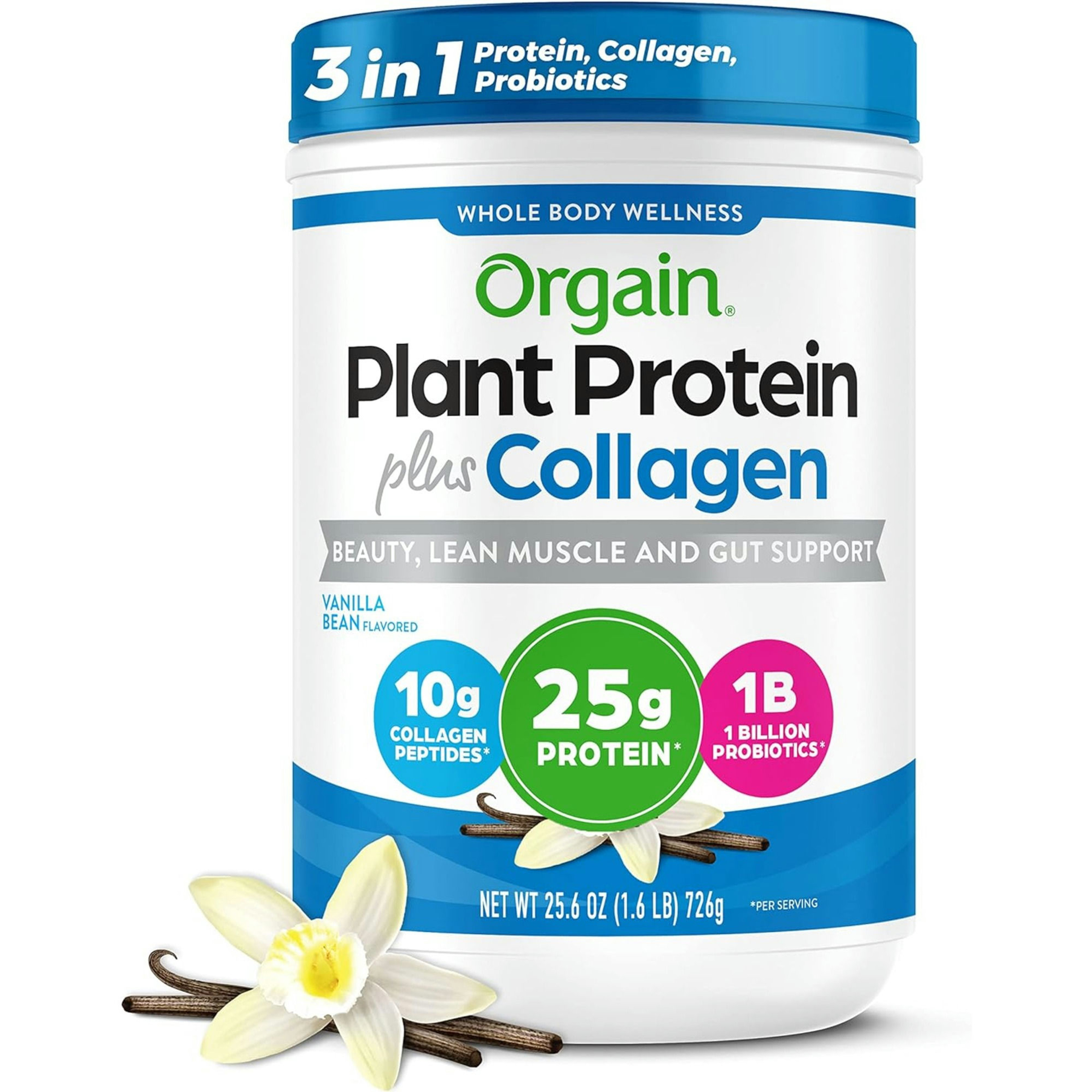 Orgain Plant Protein Plus Collagen