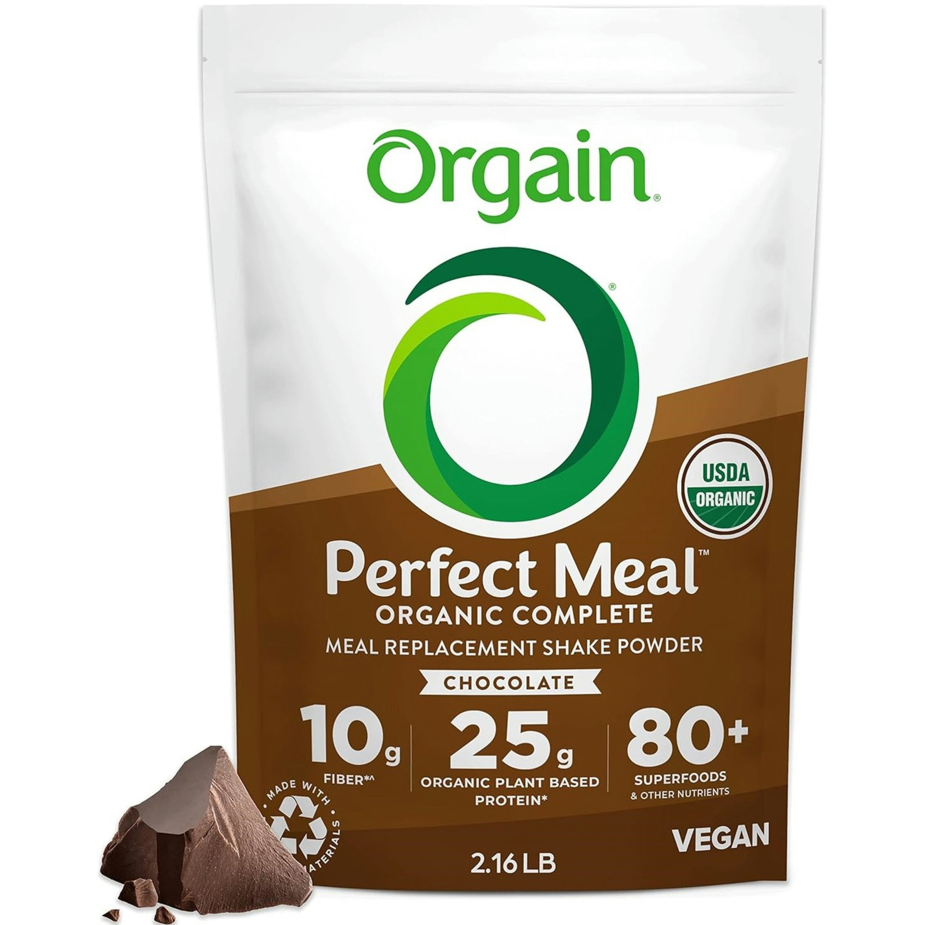 Orgain Perfect Meal Organic Meal Replacement Shake Powder