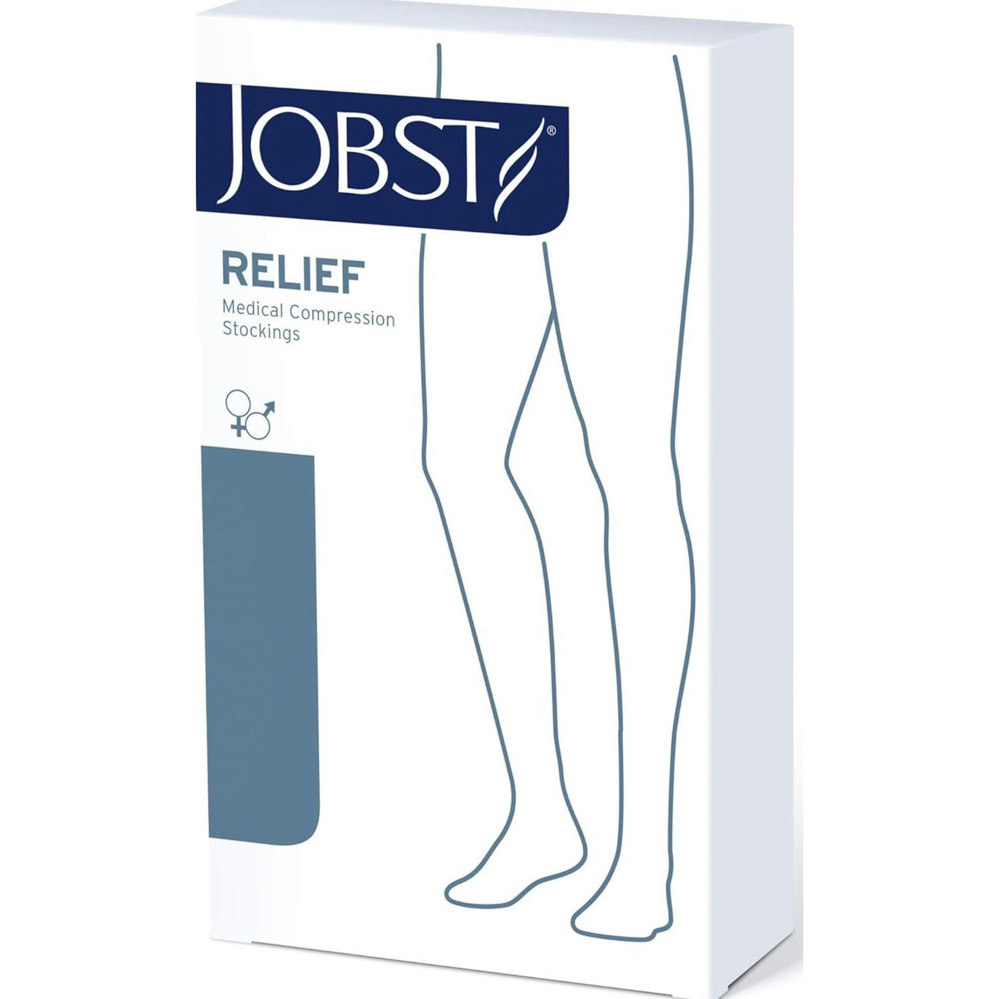 JOBST Relief Medical Compression Knee High Stocking, 15-20 mmHg