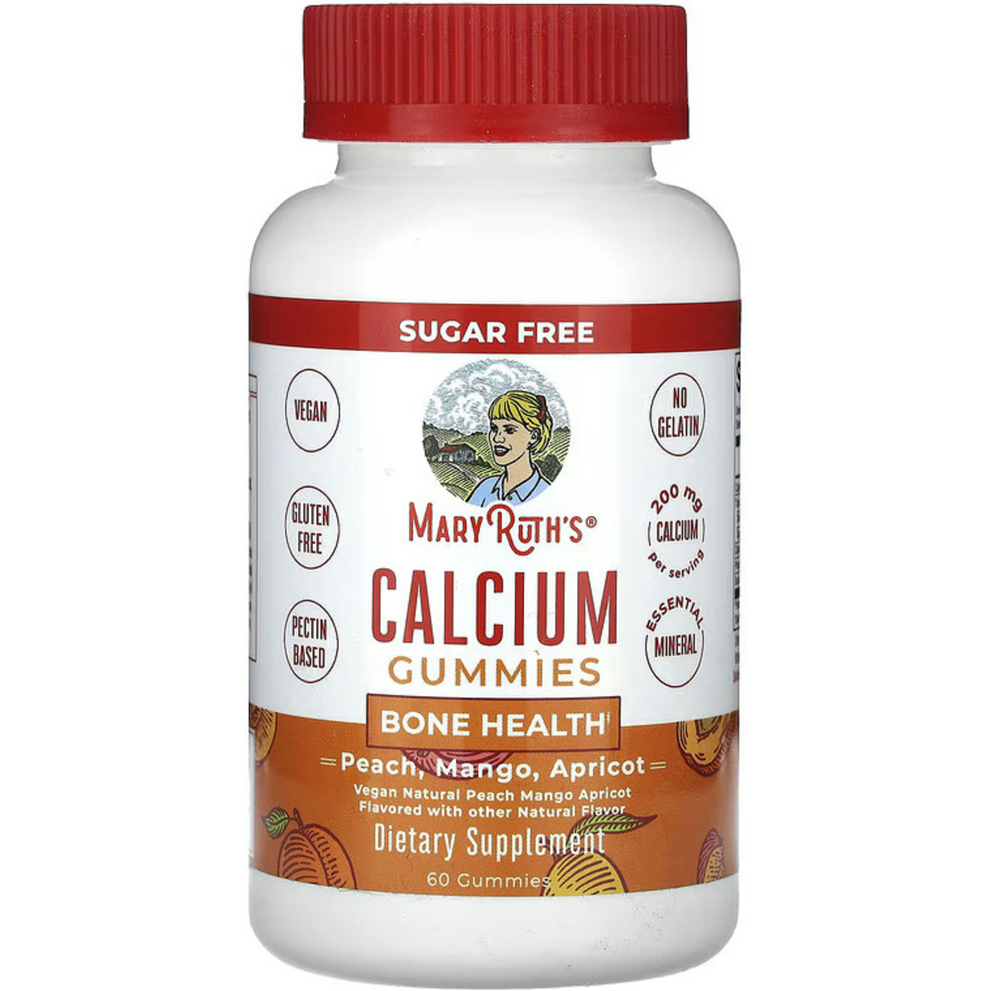 Mary Ruth's Sugar-Free Calcium Gummies