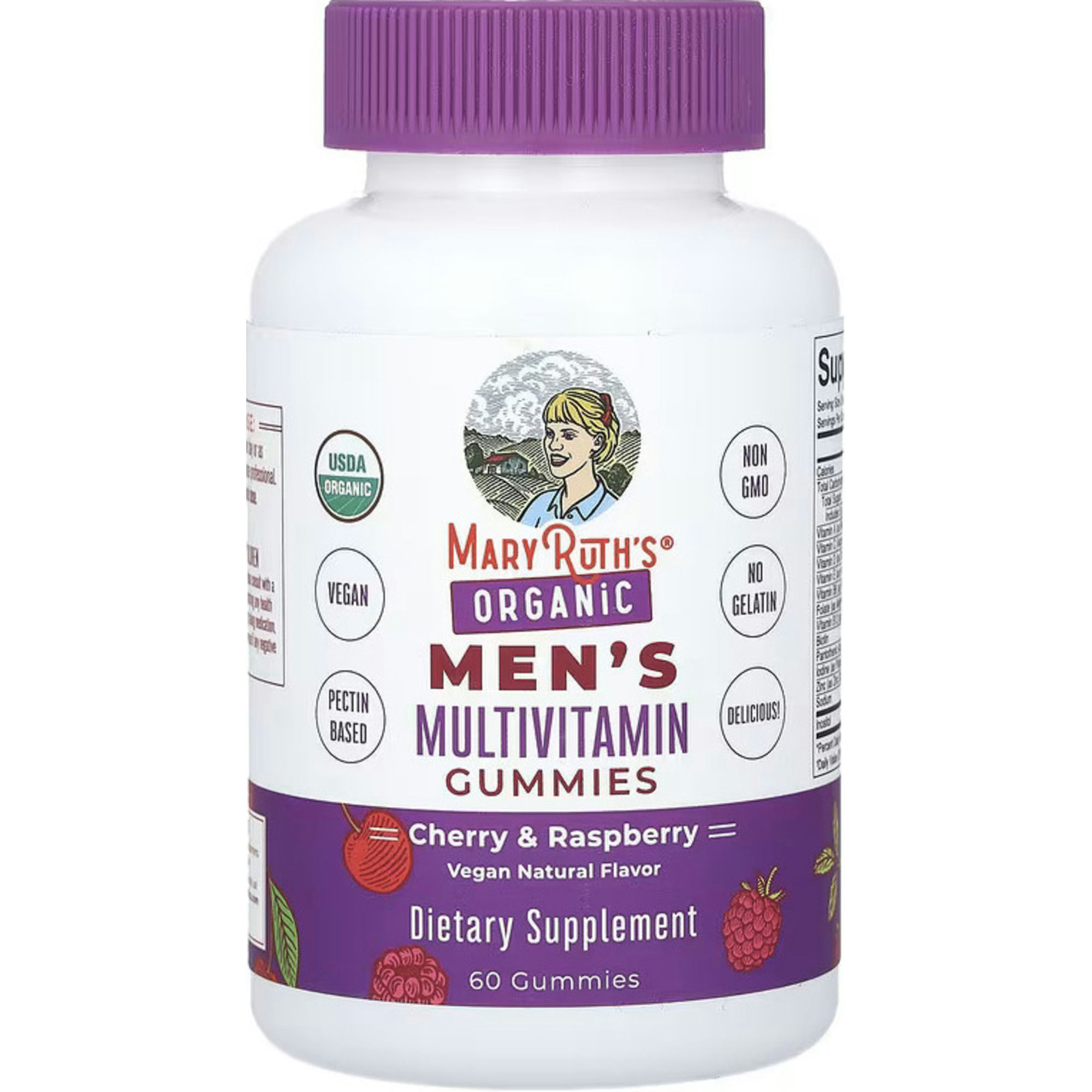 Mary Ruth's Men's Organic Multivitamin Gummies