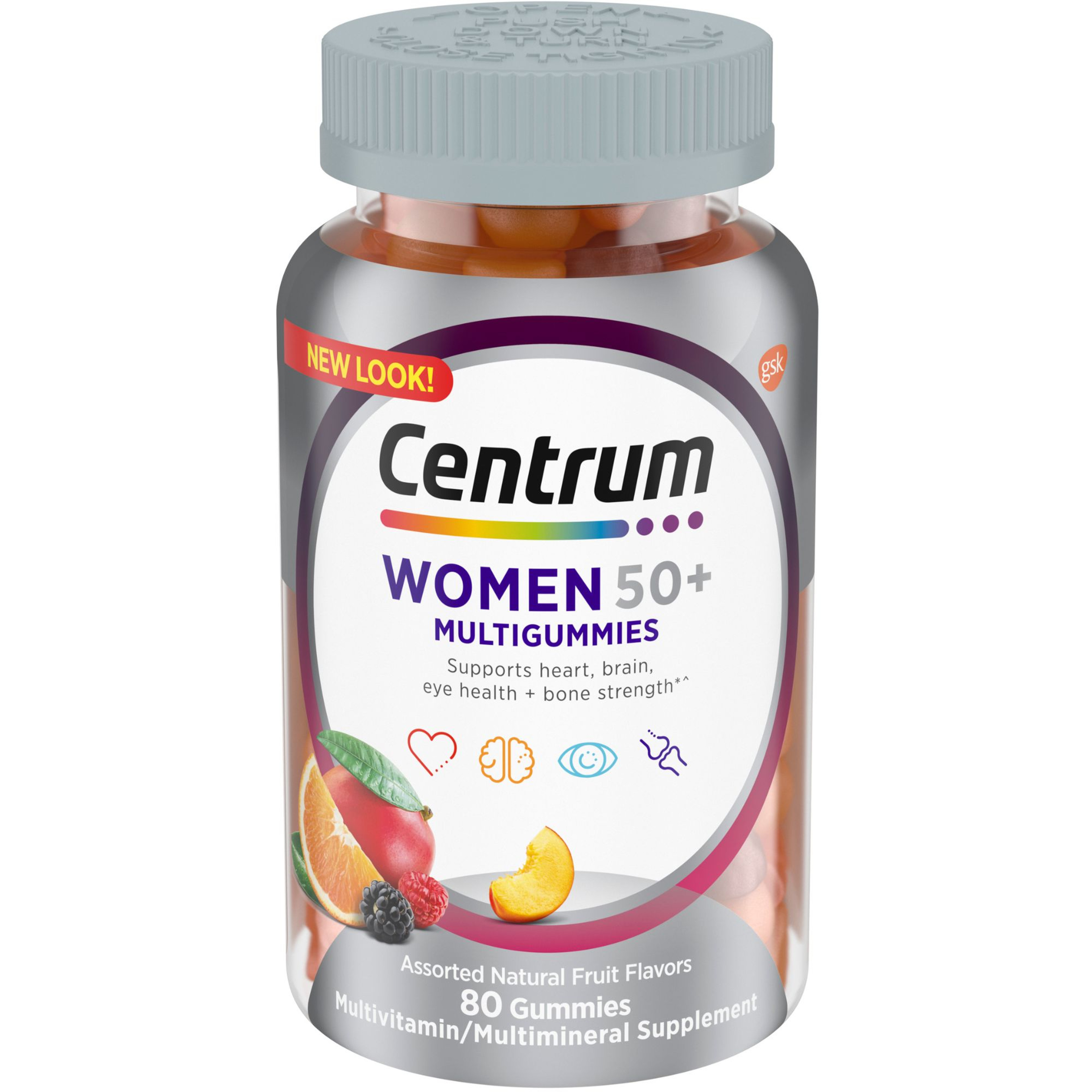 Centrum Women 50+ Multigummies Multivitamin & Multimineral Supplement