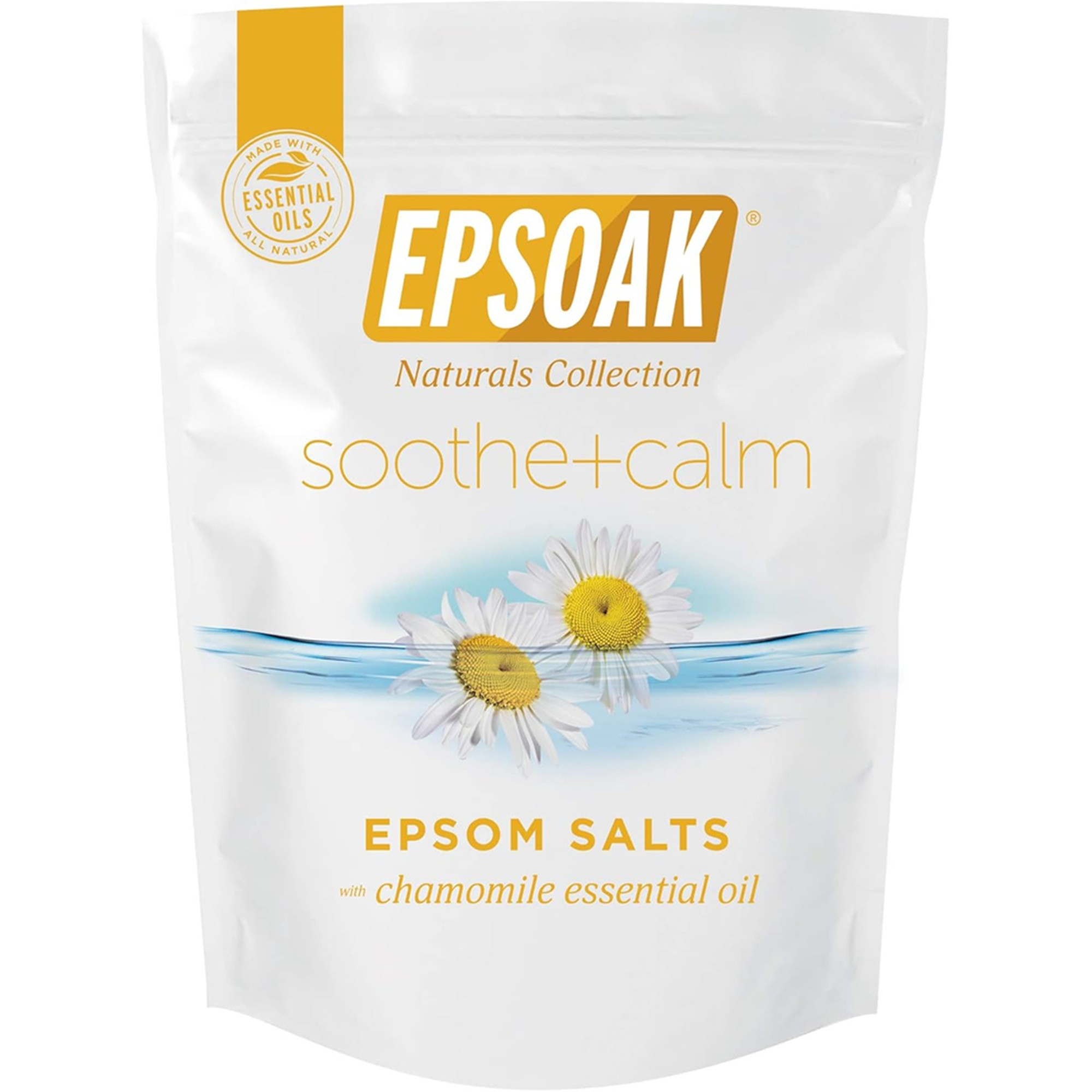 Epsoak Natural Collection Soothe + Calm Chamomile Epsom Salts