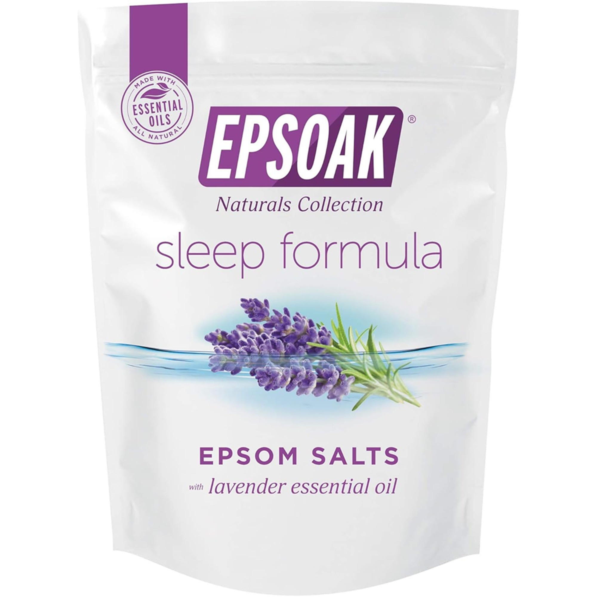 Epsoak Natural Collection Sleep Formula Lavender Epsom Salts