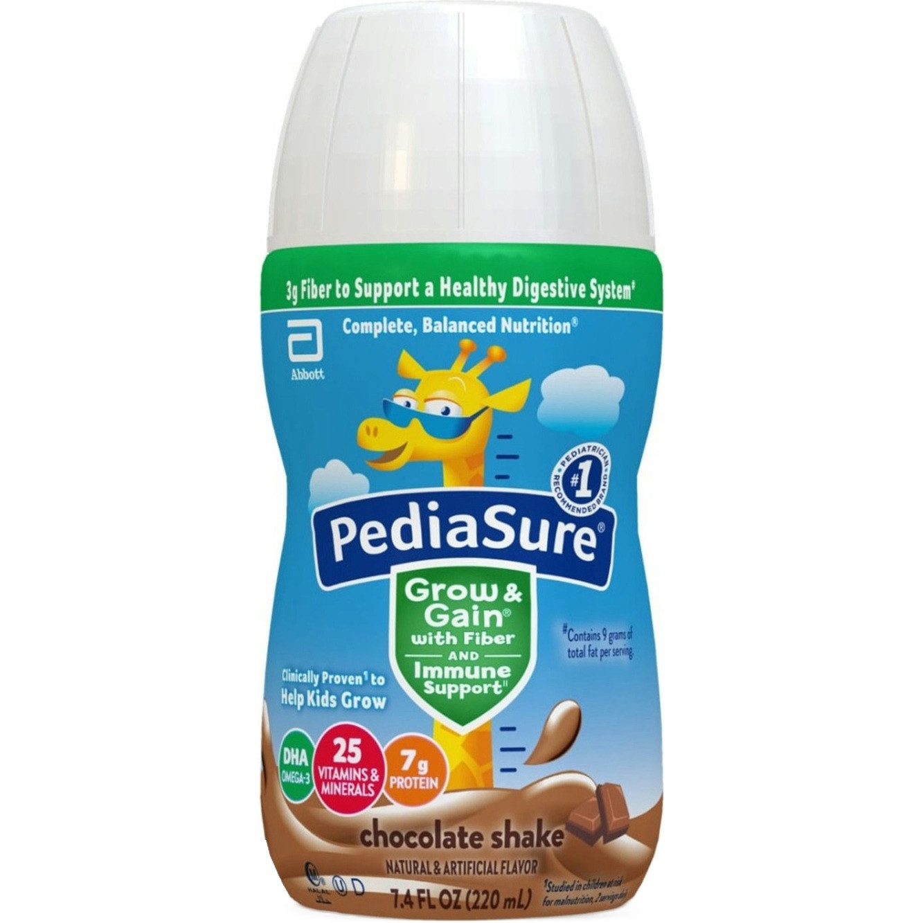 PediaSure Grow & Gain Pediatric Shake with Fiber