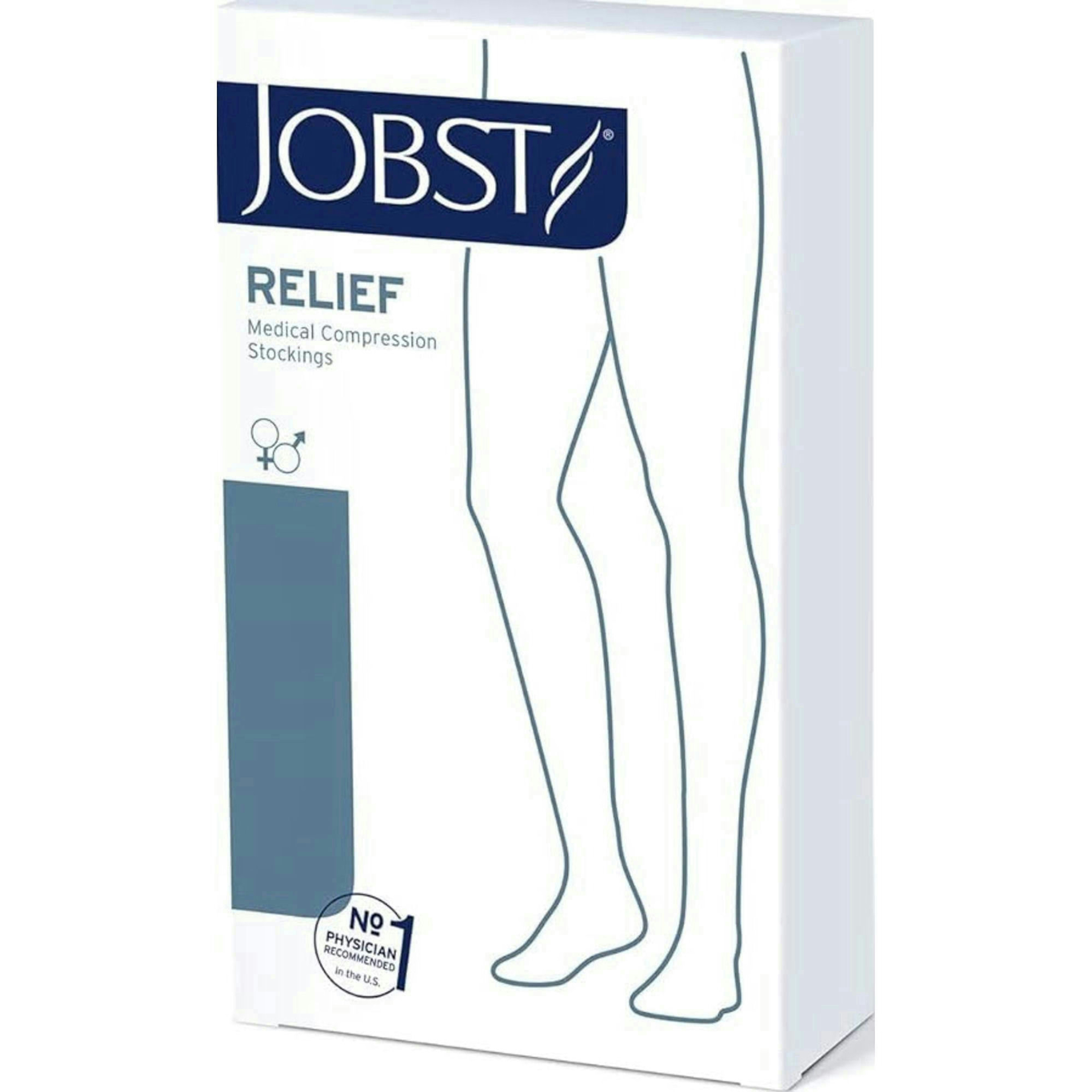 JOBST Relief Medical Compression Thigh High Stocking, 20-30 mmHg