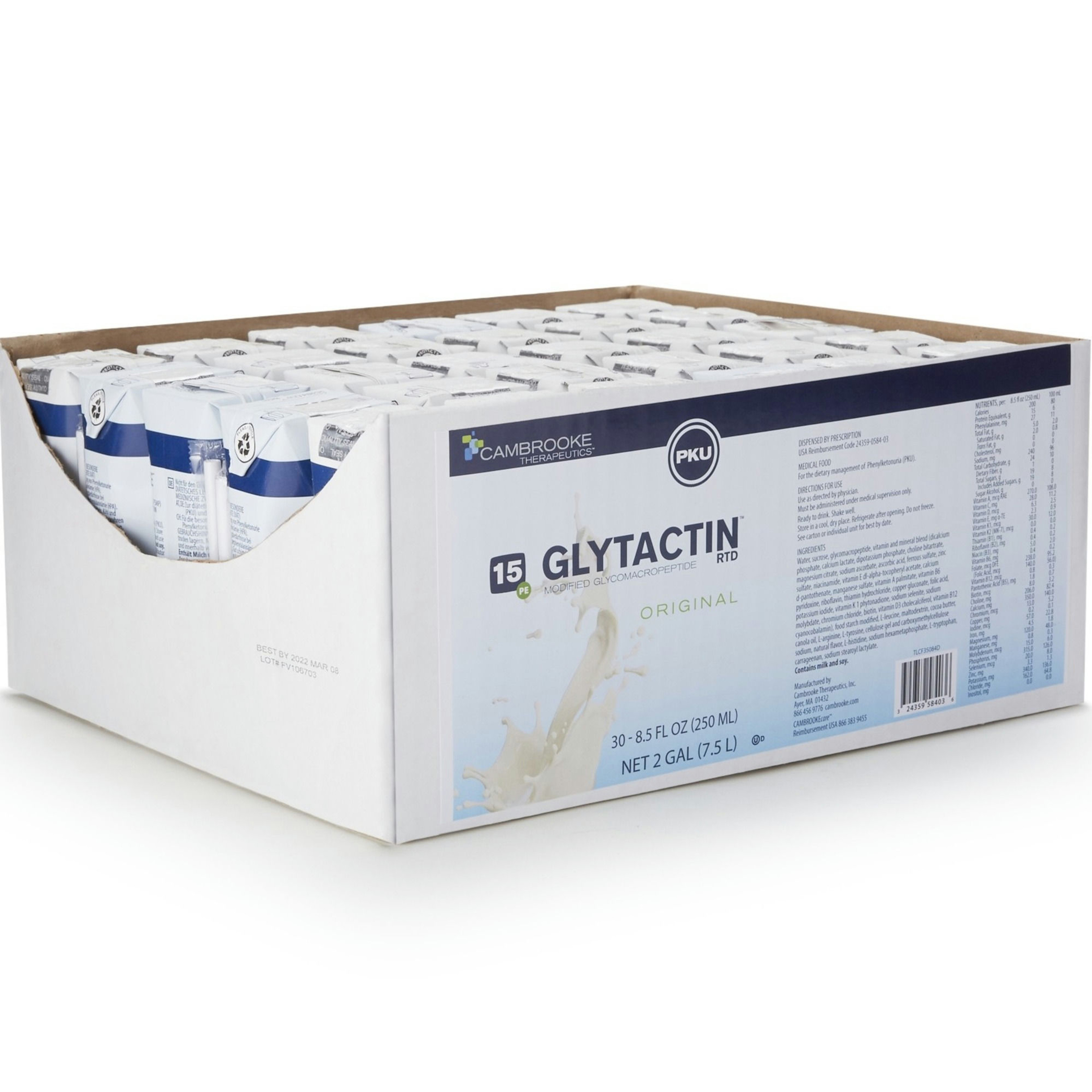 Cambrooke Glytactin RTD 15 Oral Supplement