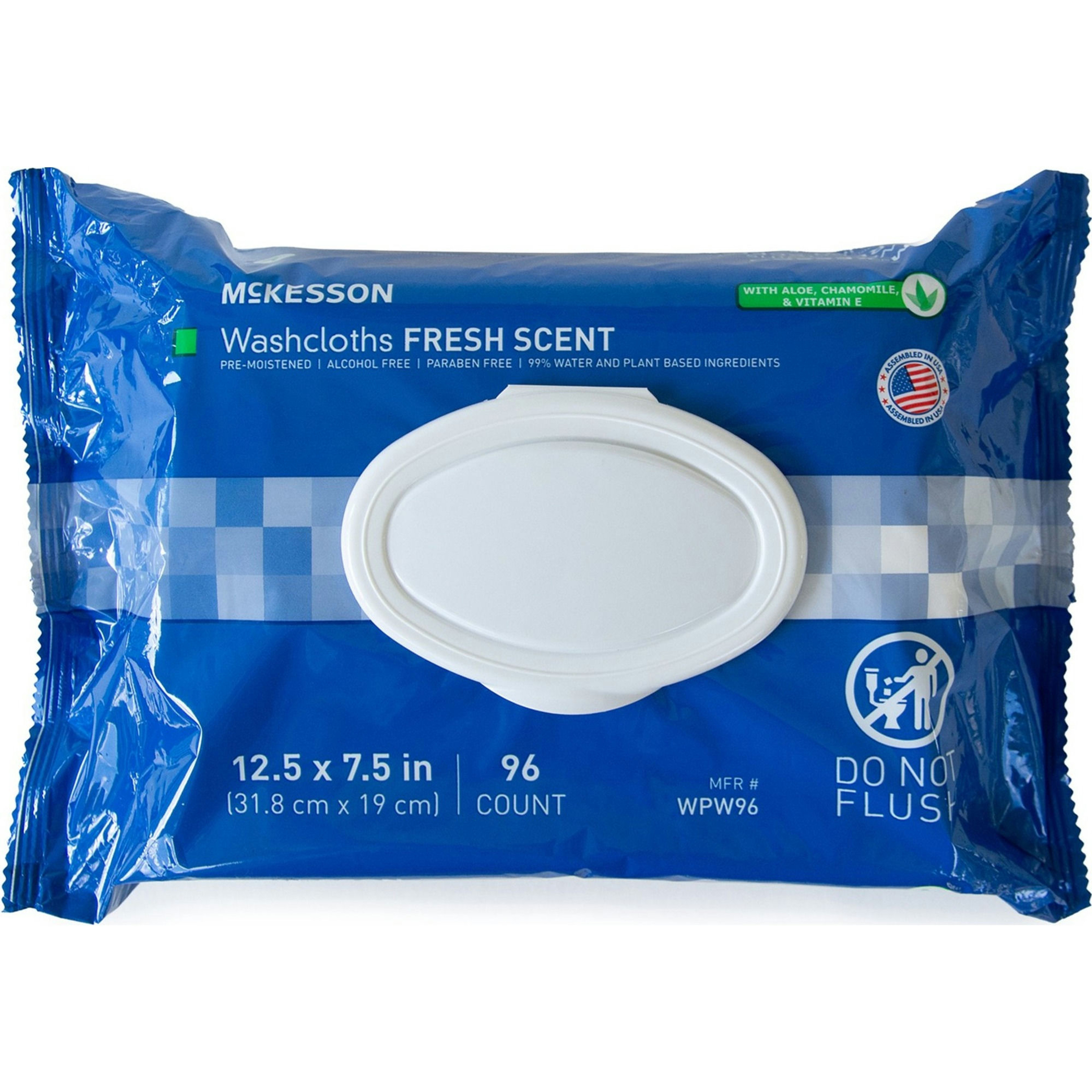 McKesson Fresh Scent Washcloths