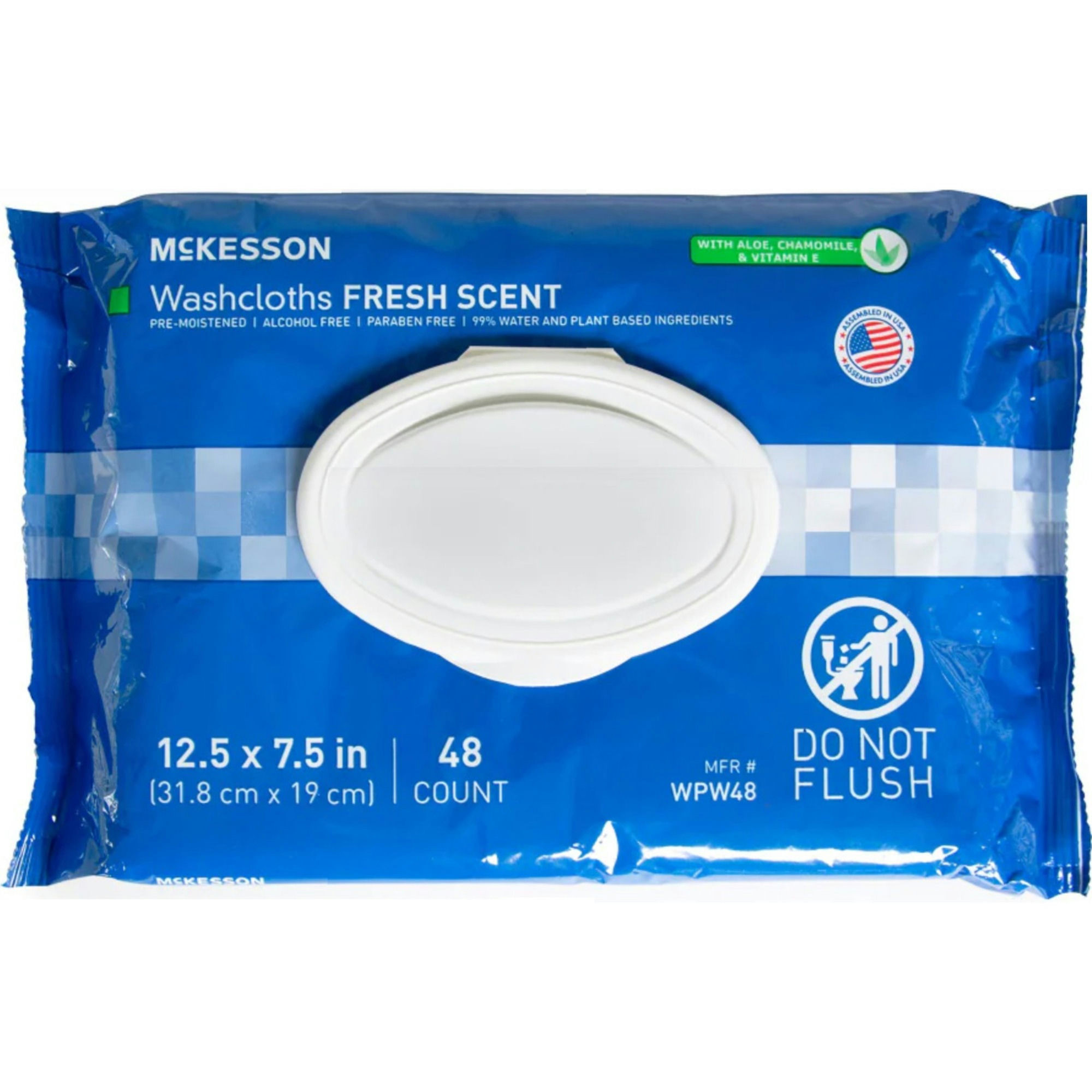 McKesson Fresh Scent Washcloths