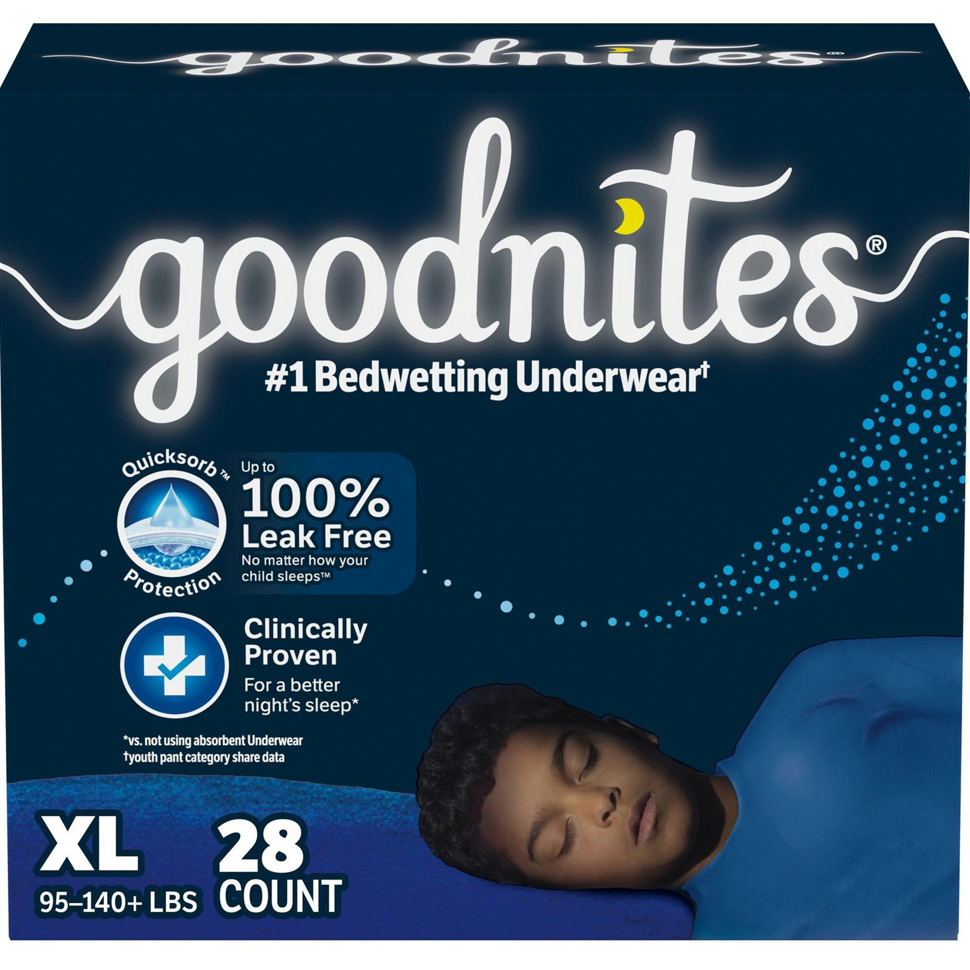 GoodNites NightTime Underwear for Boys