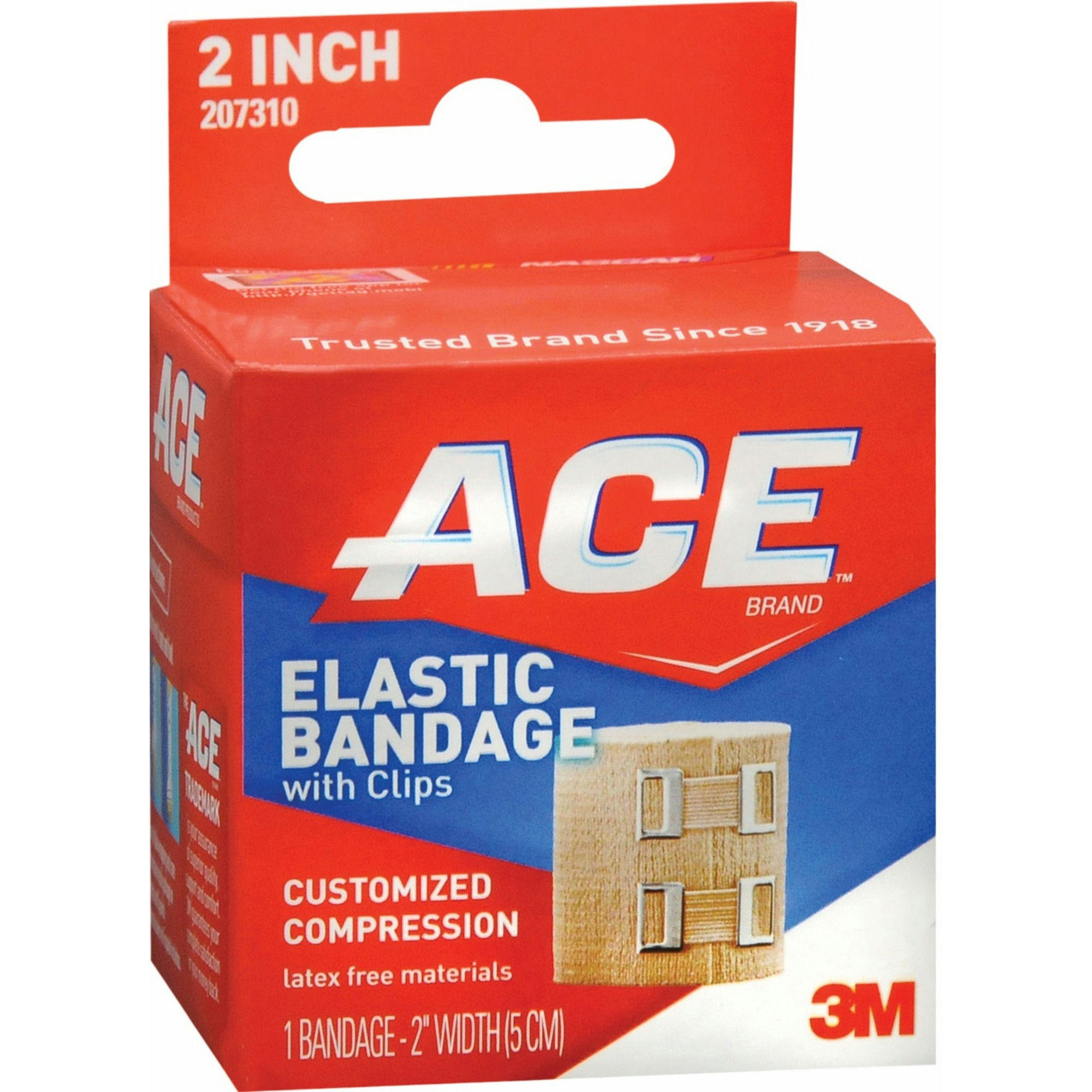 3M ACE Elastic Bandage with Clips