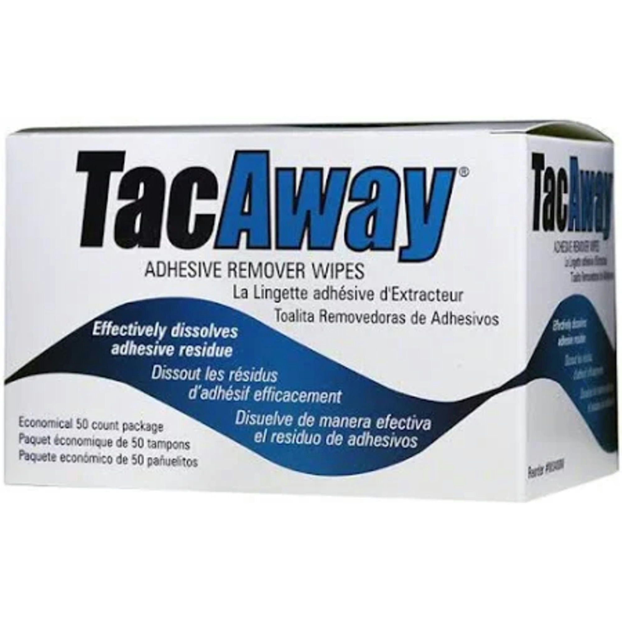 Tac Away Adhesive Remover Wipes
