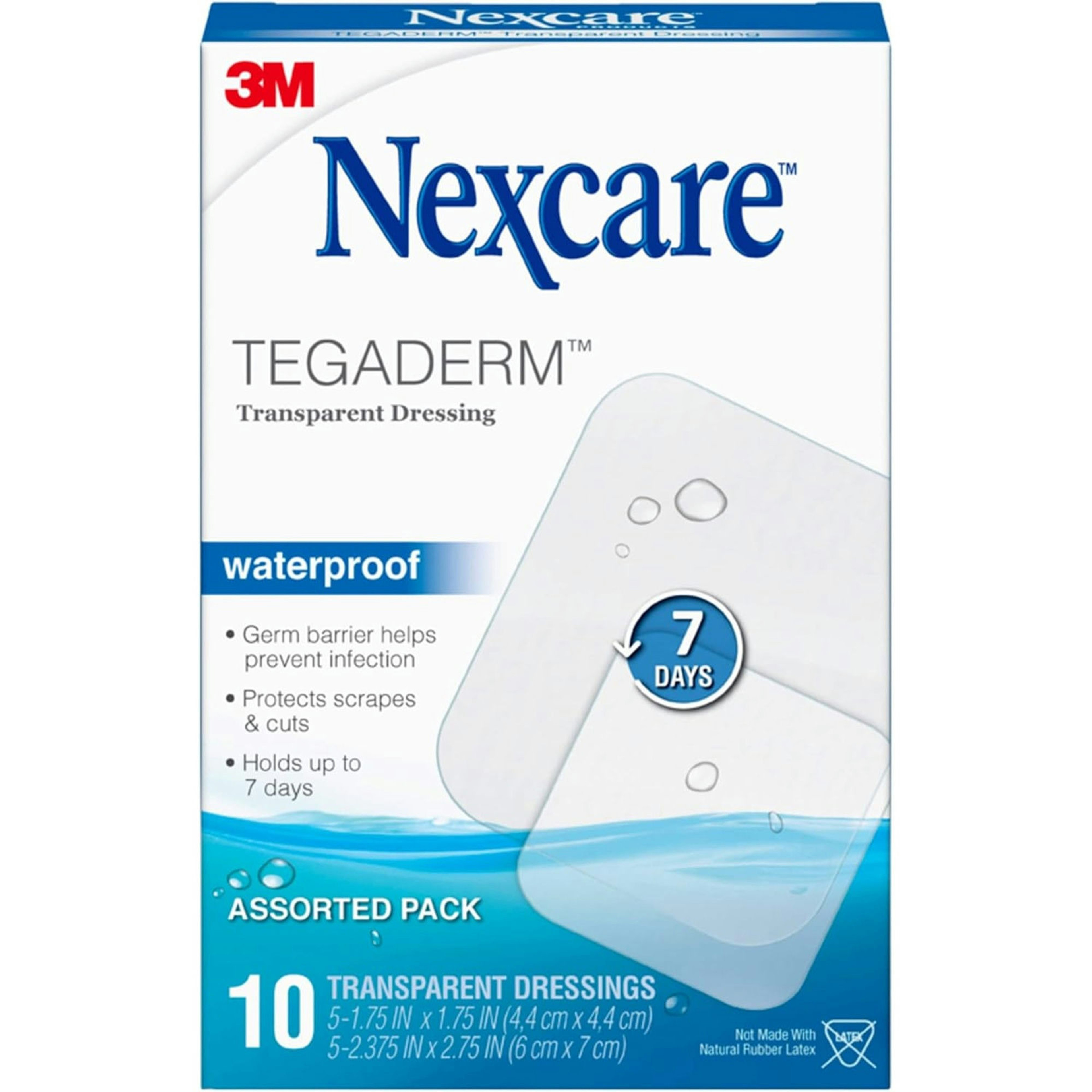Nexcare Tegaderm Waterproof Transparent Dressing