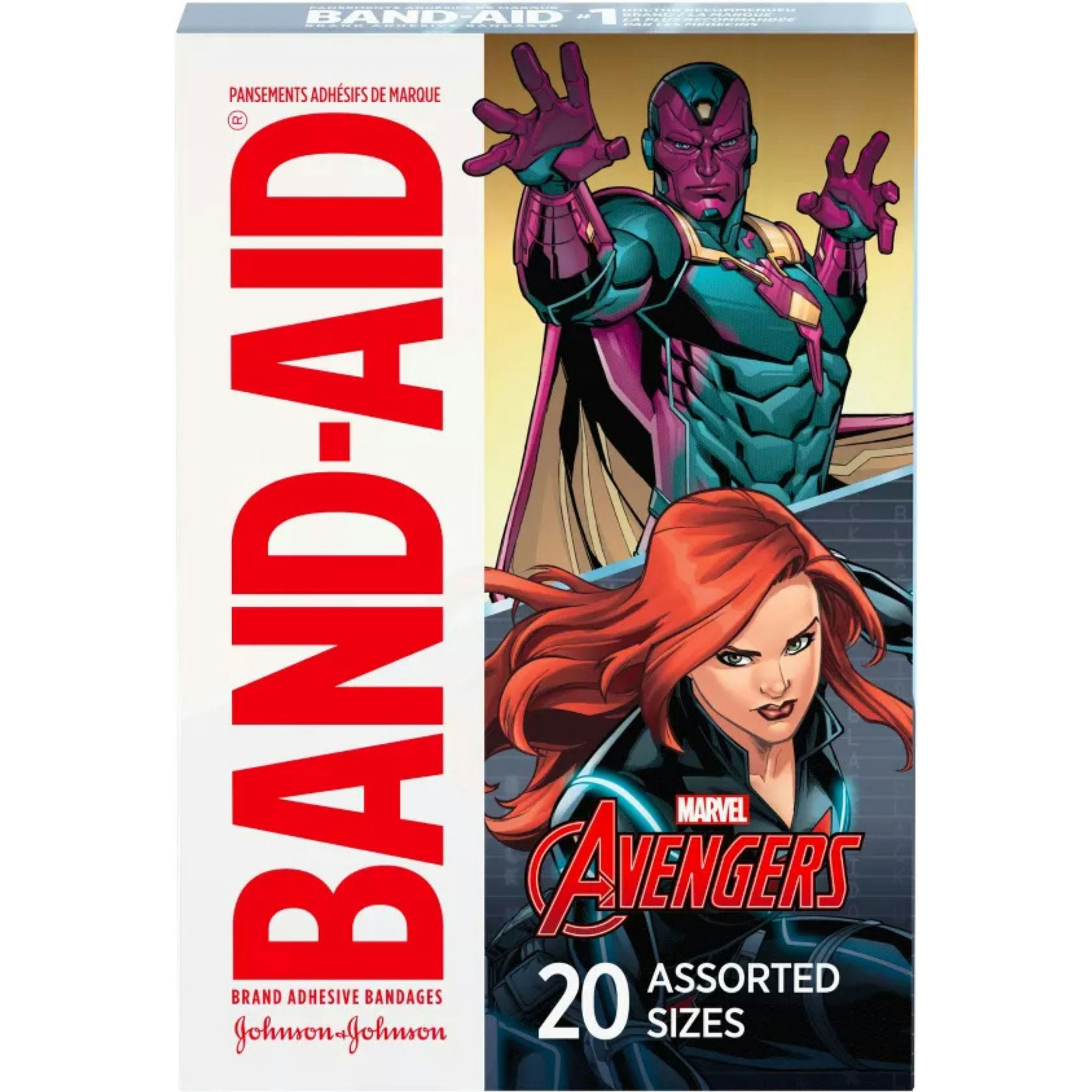 Band-Aid Adhesive Bandages Marvel Avengers