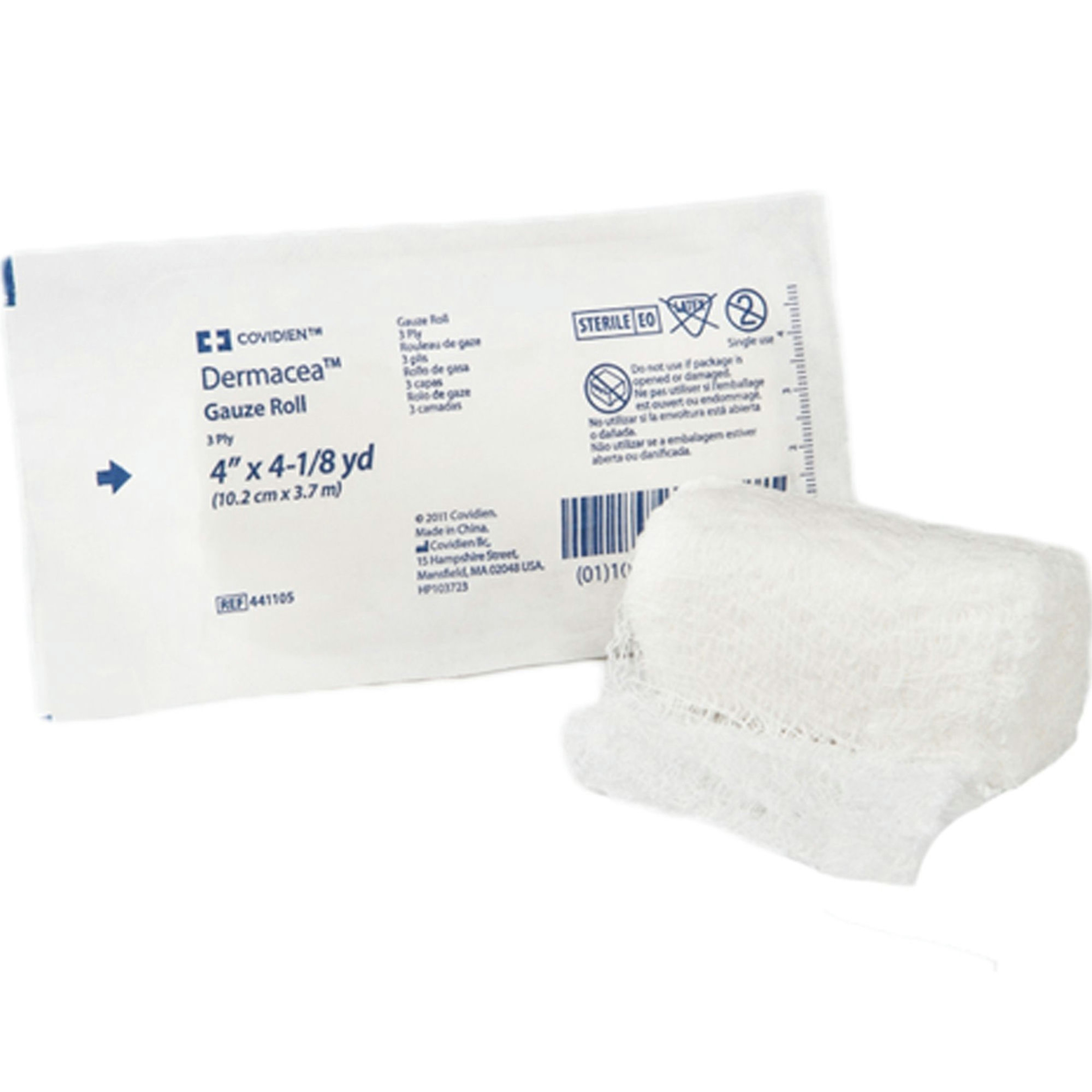 Dermacea Fluff Bandage Roll, Sterile