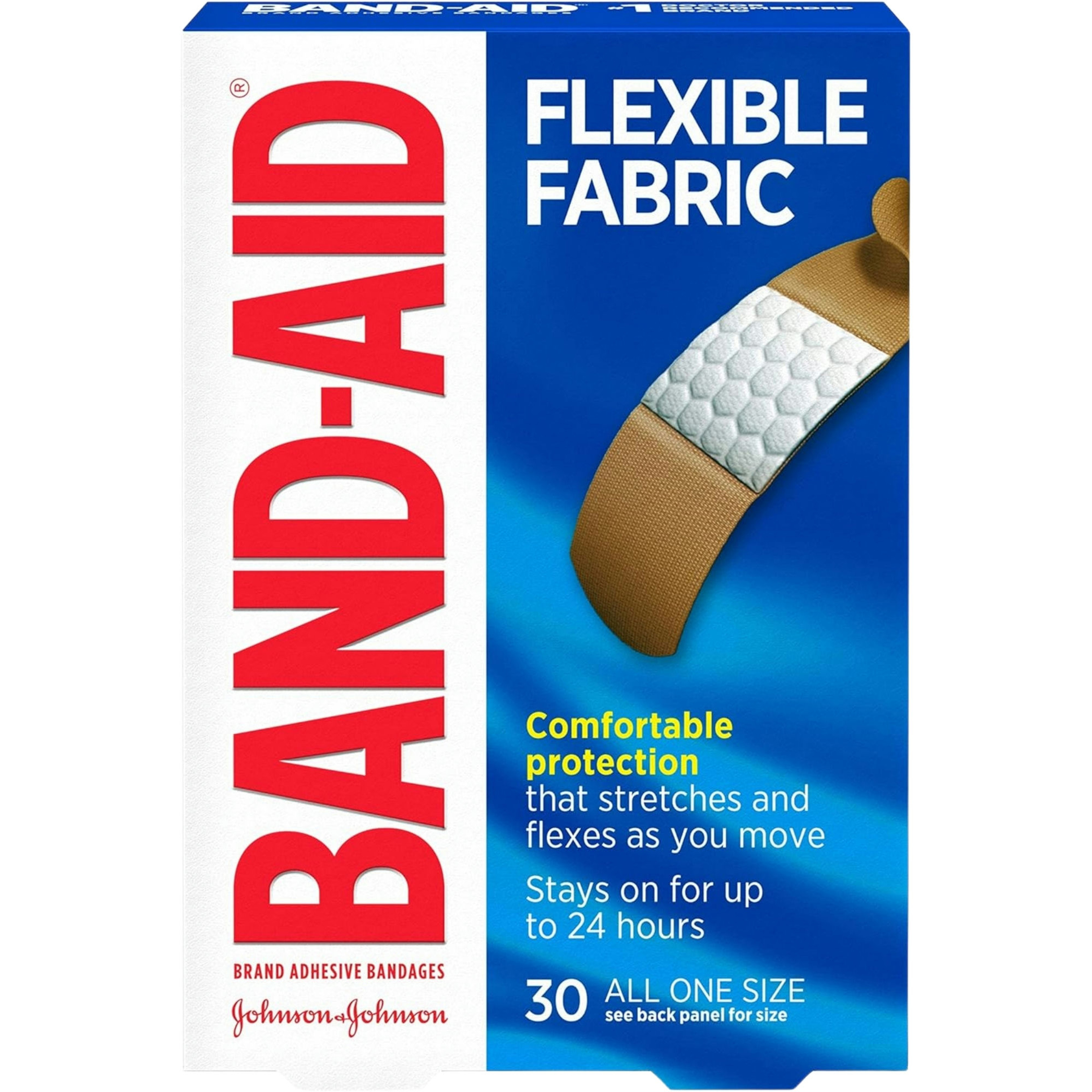 Band-Aid Flexible Fabric Adhesive Bandages