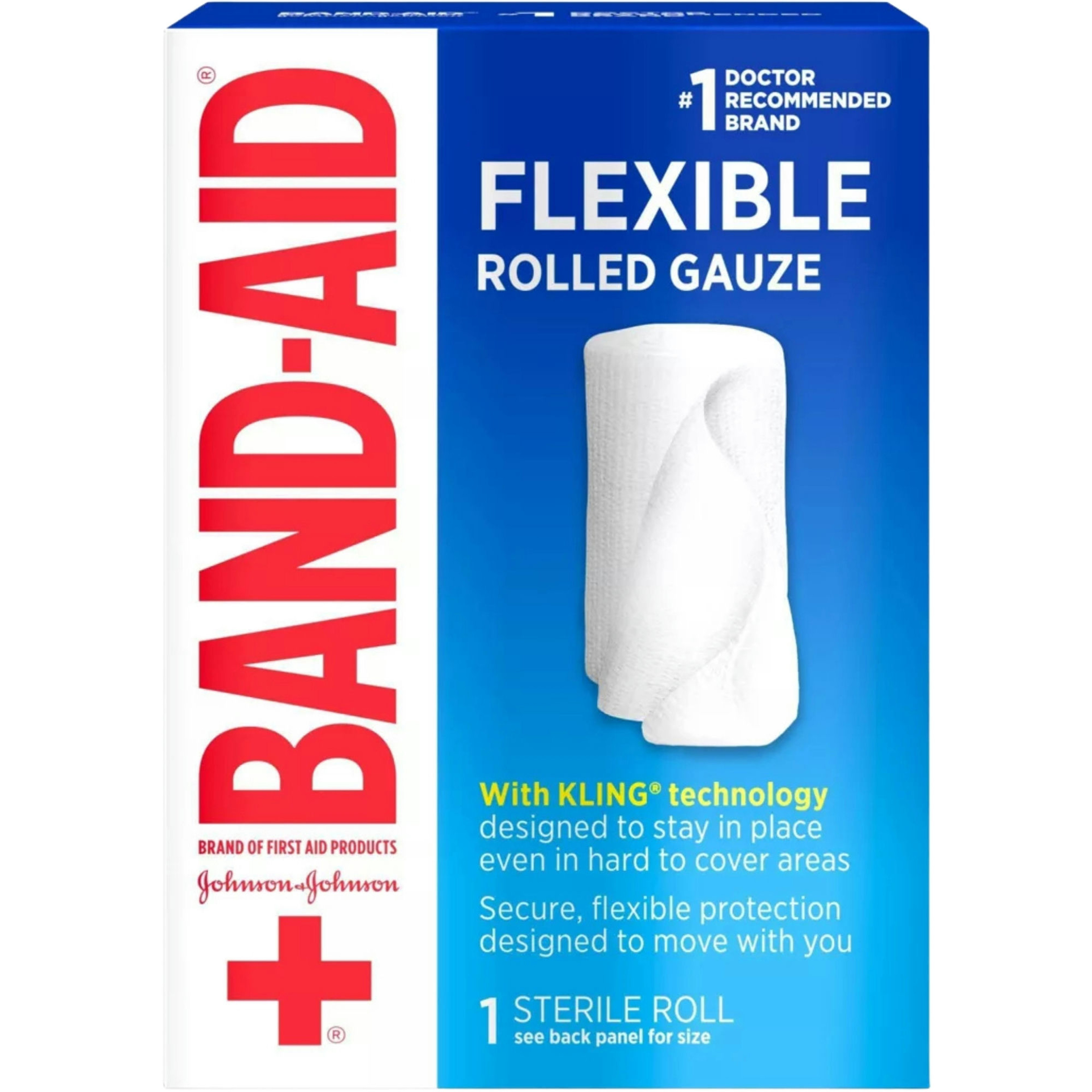 Band-Aid Flexible Rolled Gauze