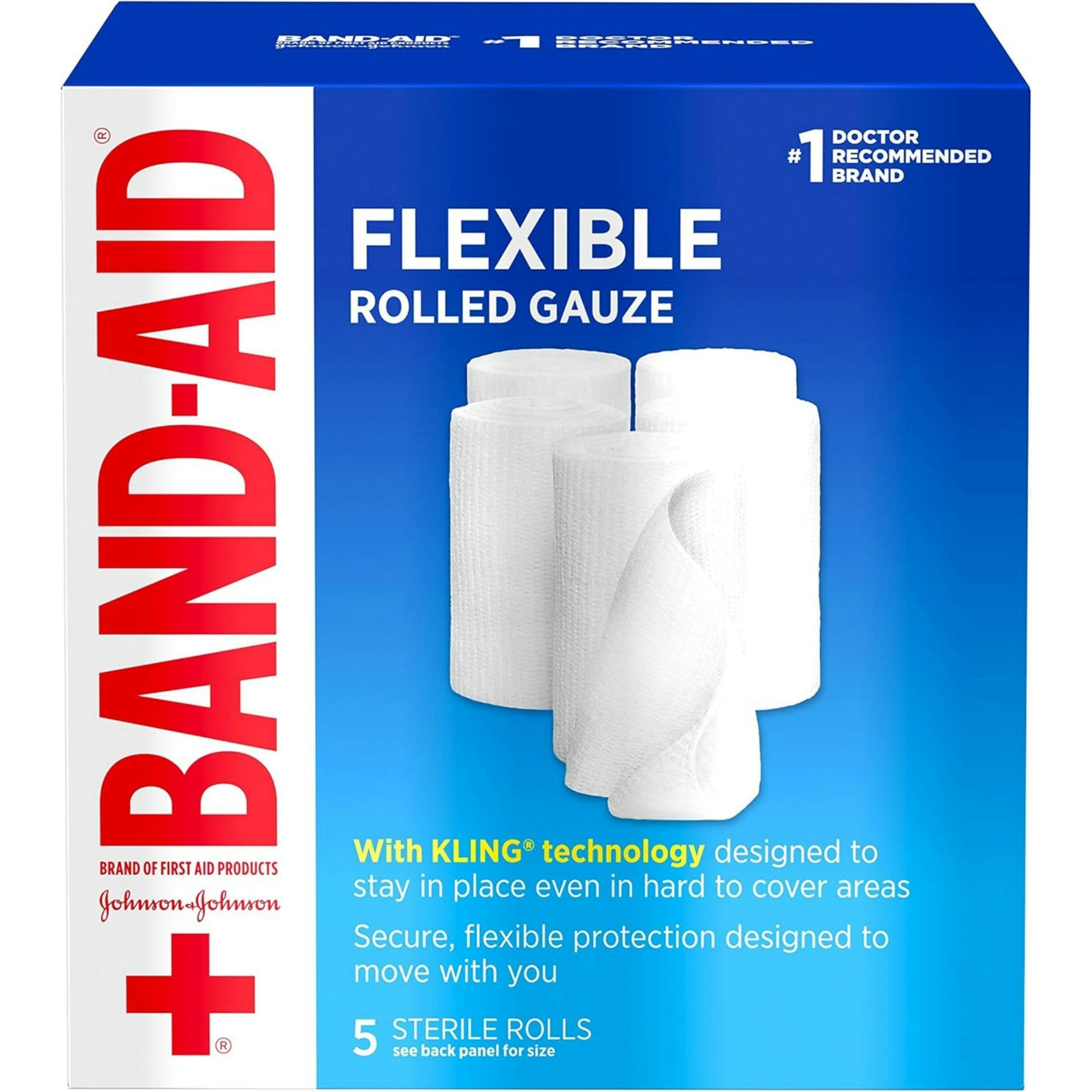 Band-Aid Flexible Rolled Gauze
