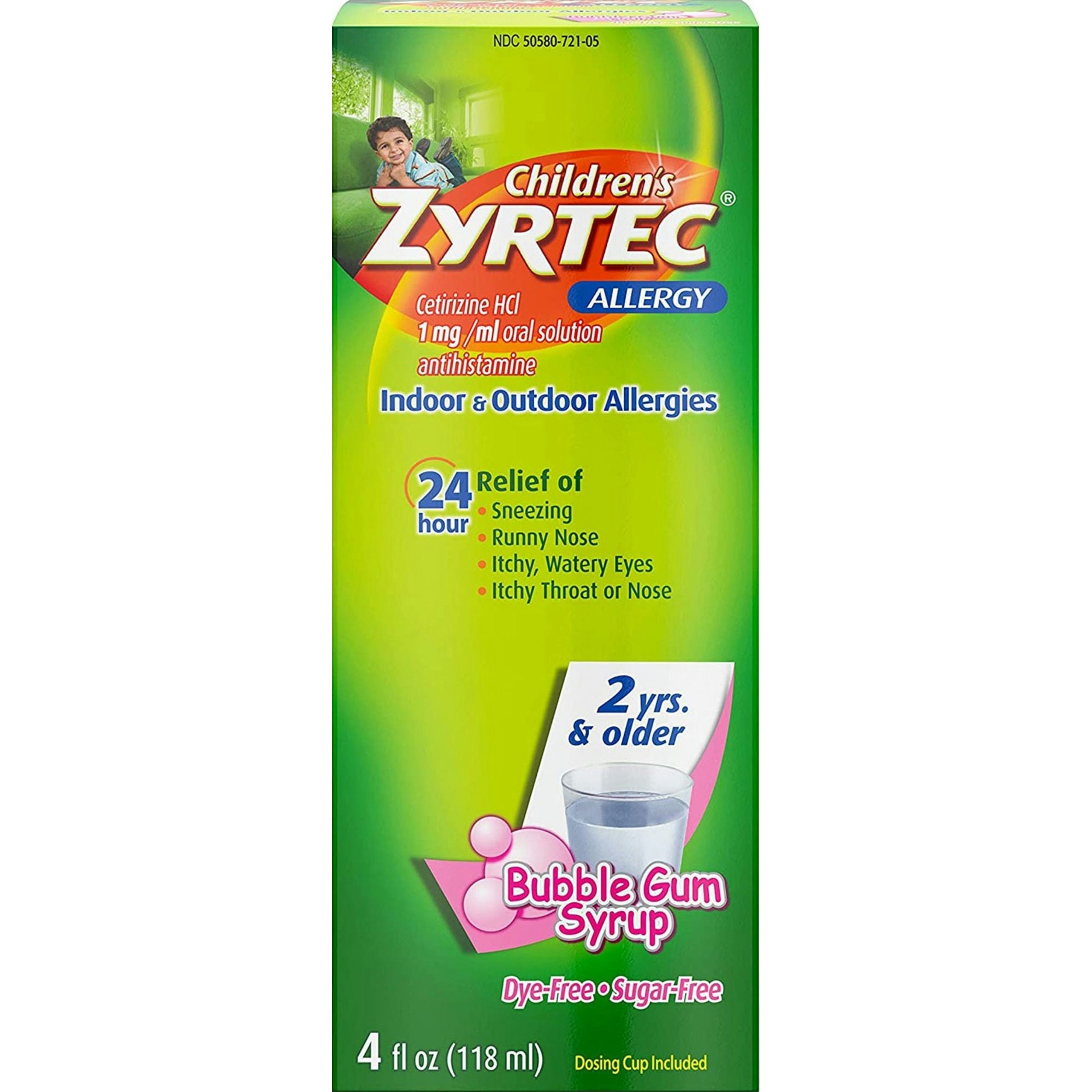 Zyrtec Children's Allergy Relief Syrup