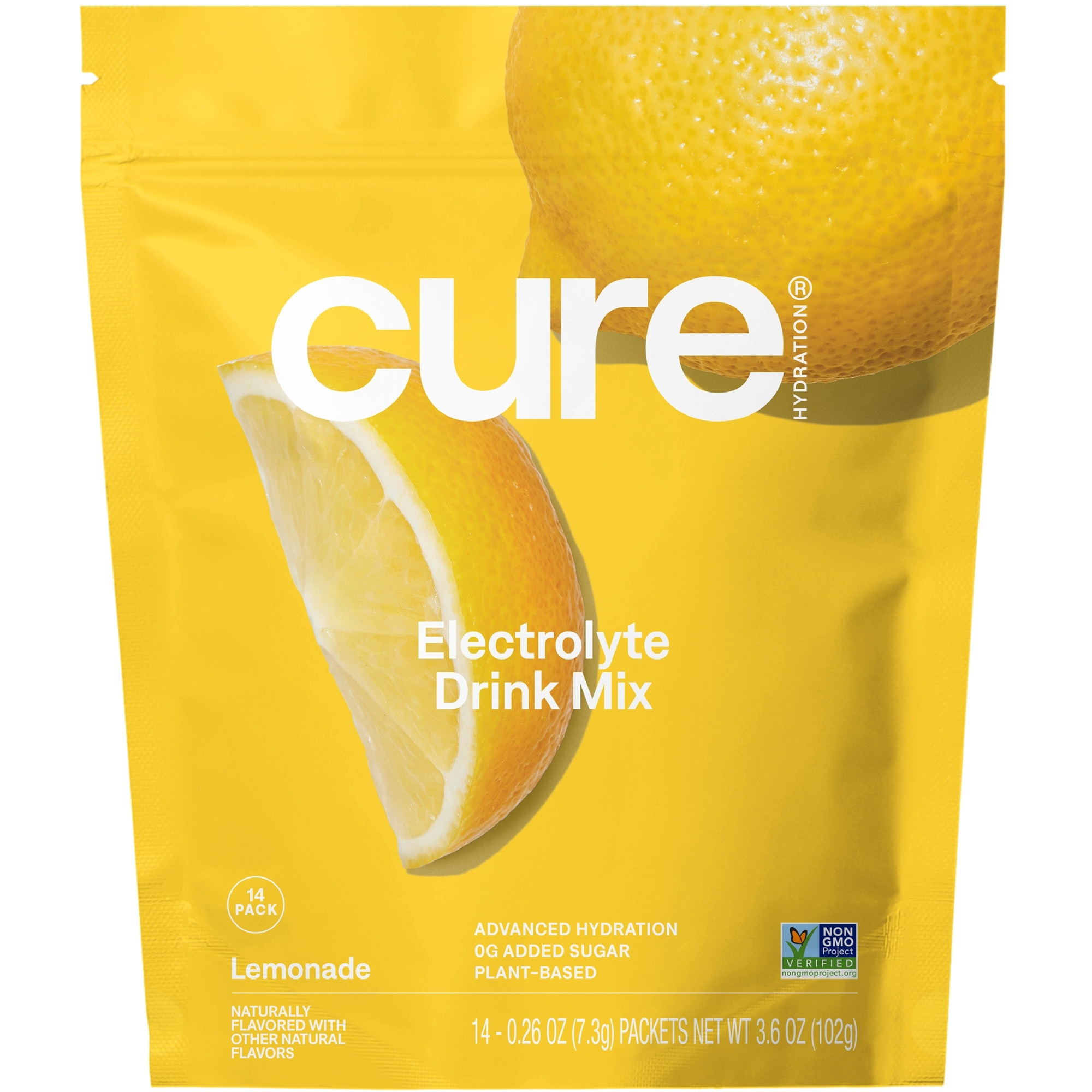 Cure Hydration Electrolyte Drink Mix, Lemonade