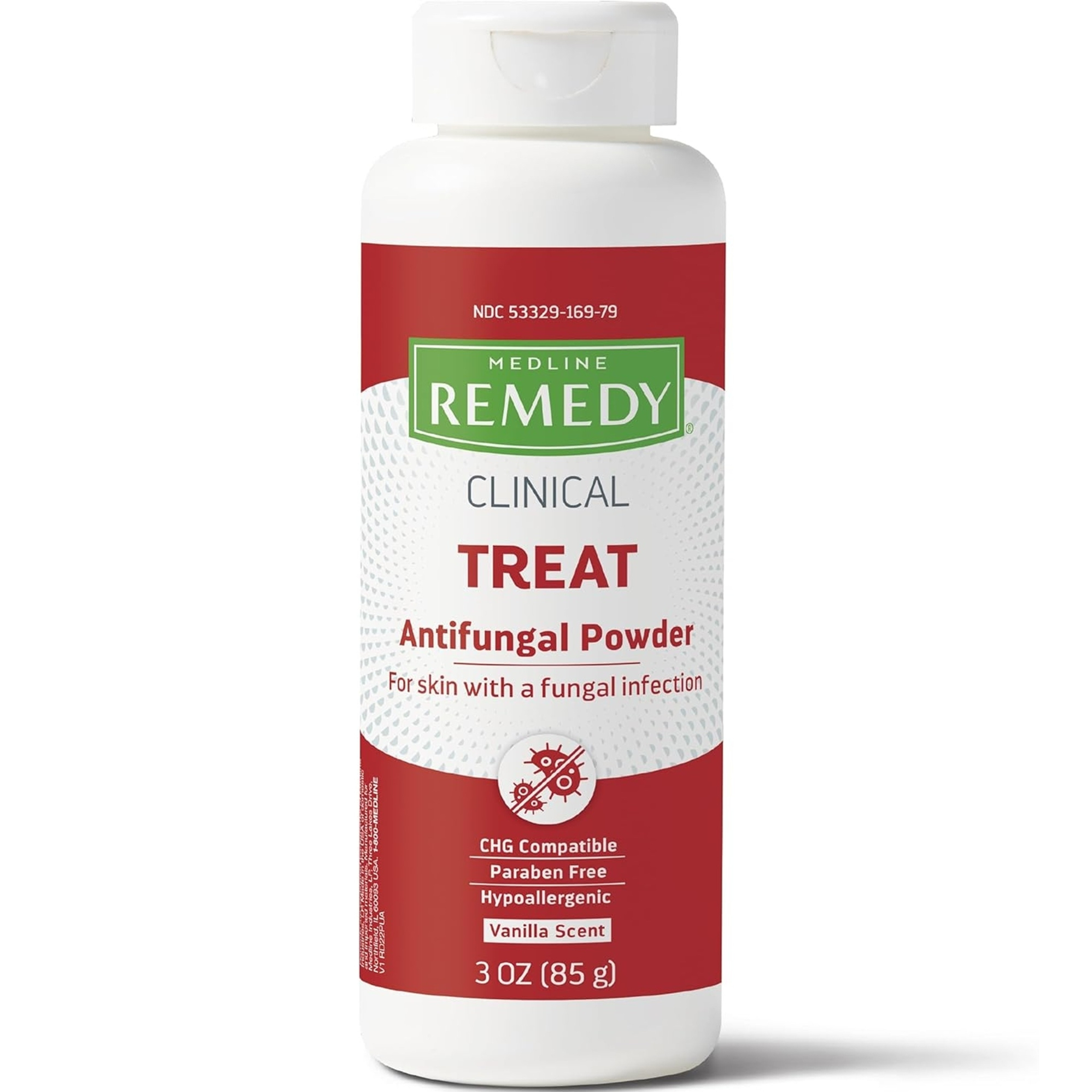 Medline Remedy Clinical Antifungal Powder
