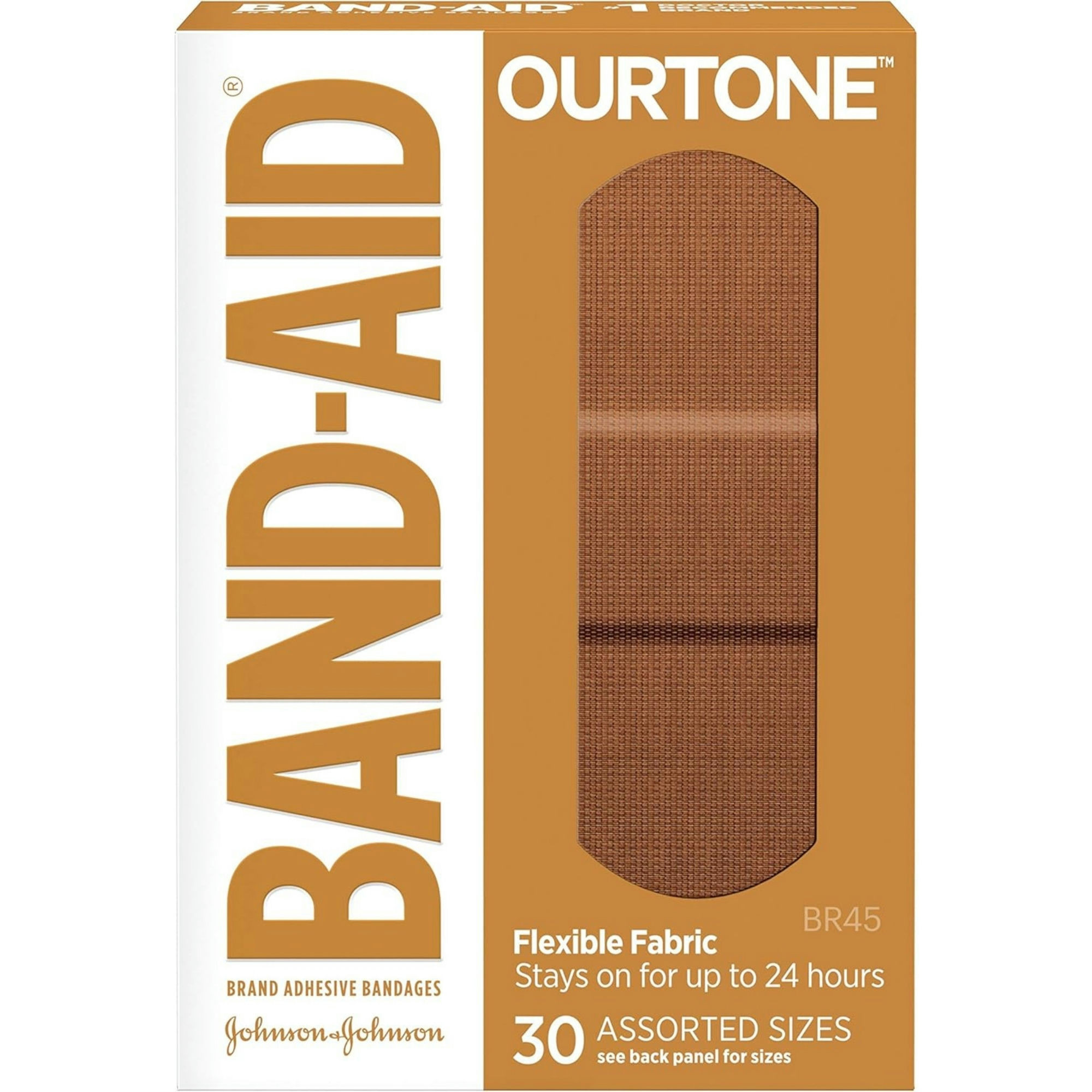 Band-Aid Brand Ourtone Flexible Fabric Adhesive Bandages