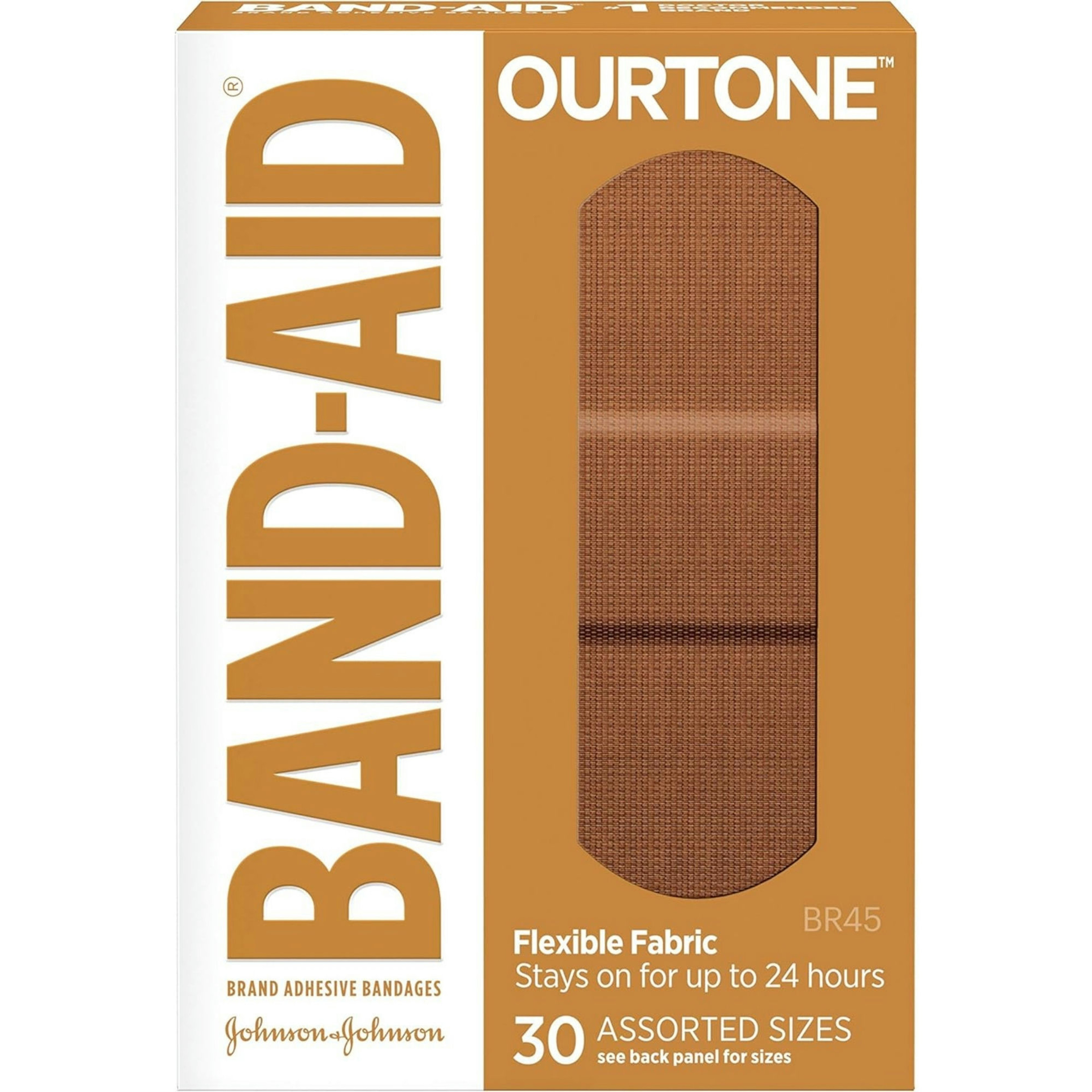 Band-Aid Brand Ourtone Flexible Fabric Adhesive Bandages