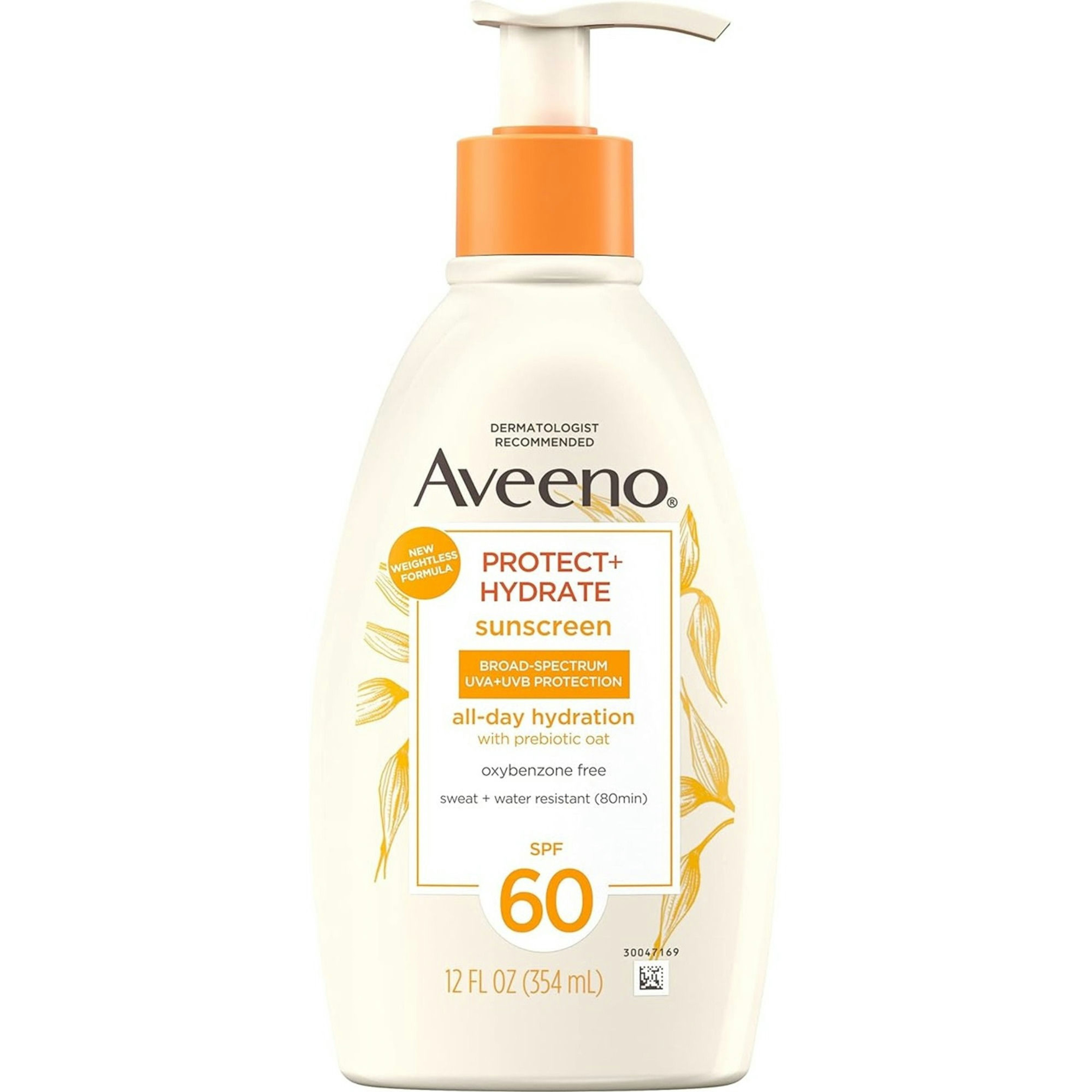 Aveeno Protect + Hydrate Sunscreen Broad Spectrum Body Lotion SPF 60