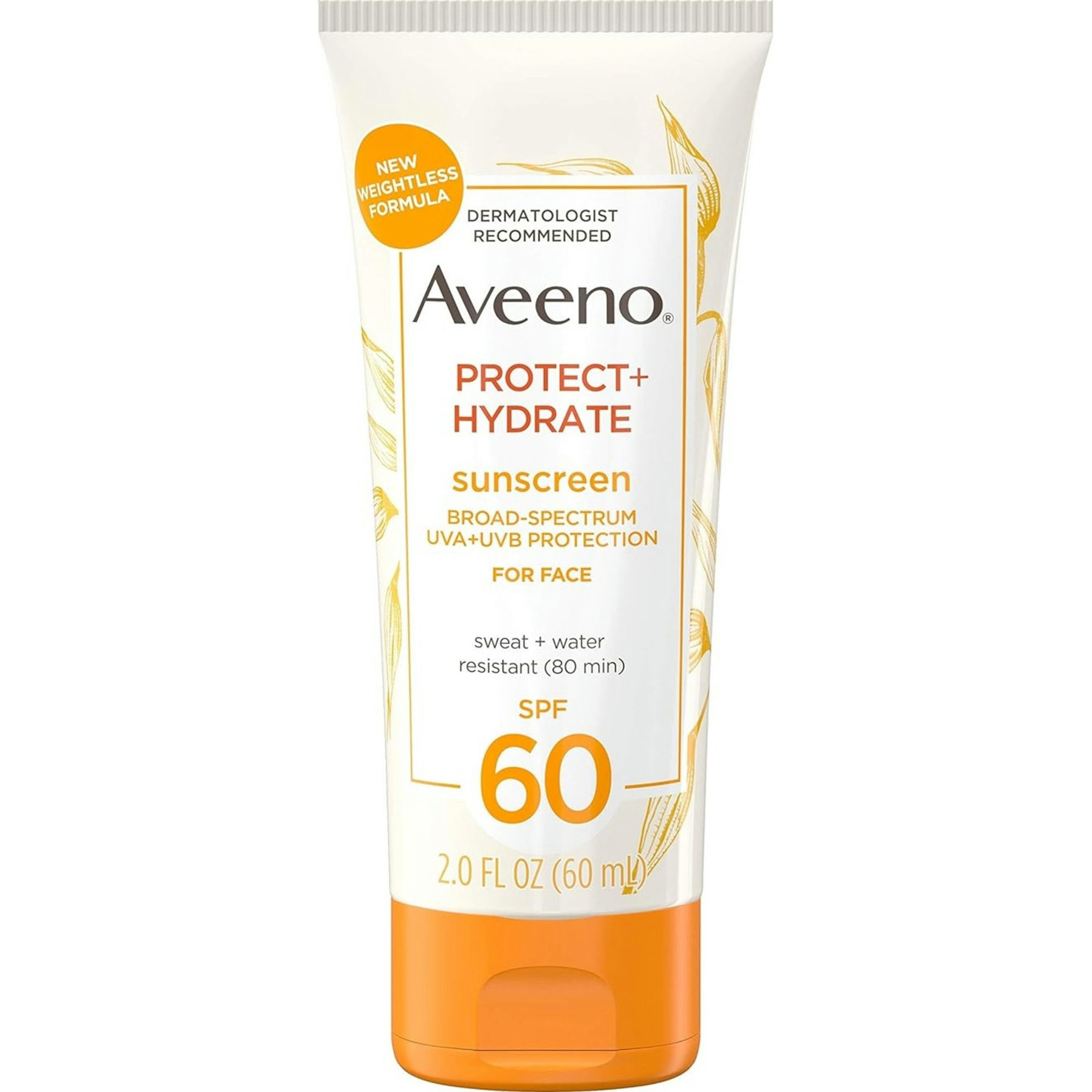 Aveeno Protect + Hydrate Sunscreen Broad Spectrum Face Lotion SPF 60