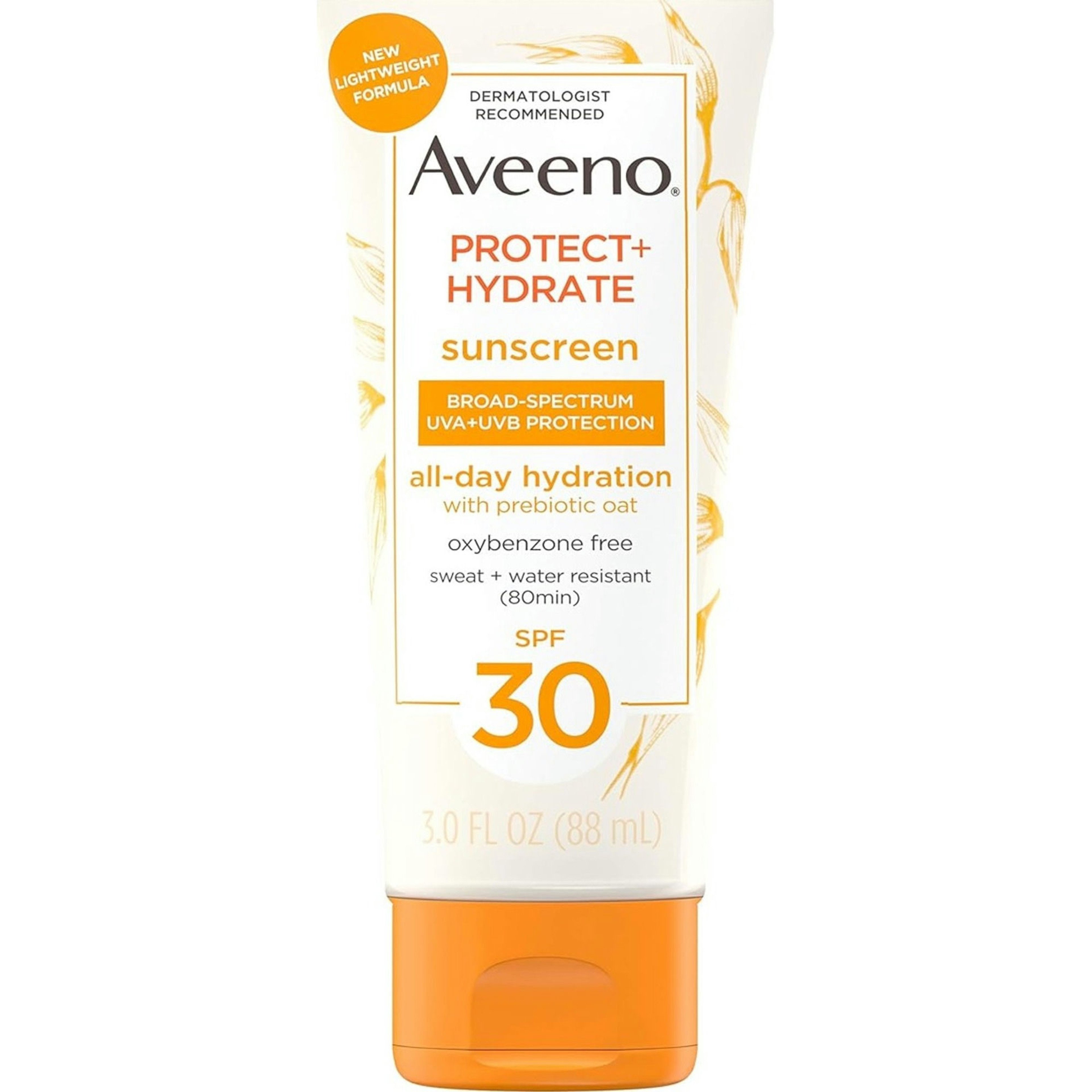 Aveeno Protect + Hydrate Sunscreen Broad Spectrum Body Lotion SPF 30
