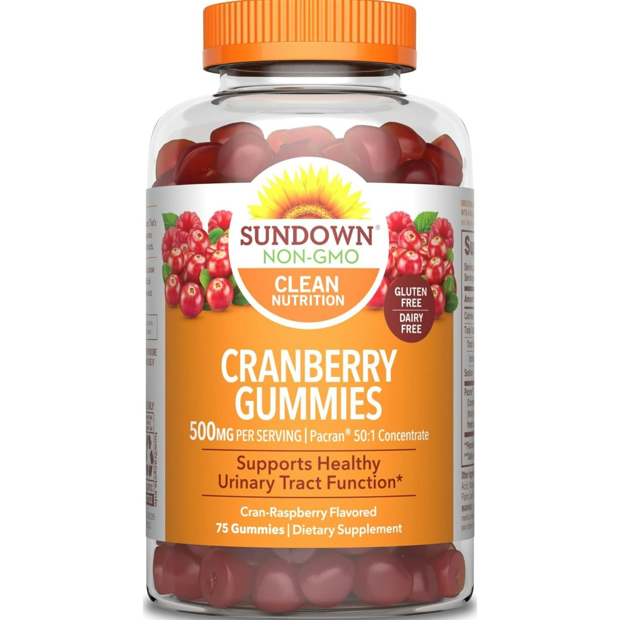 Sundown Naturals Cranberry Gummies
