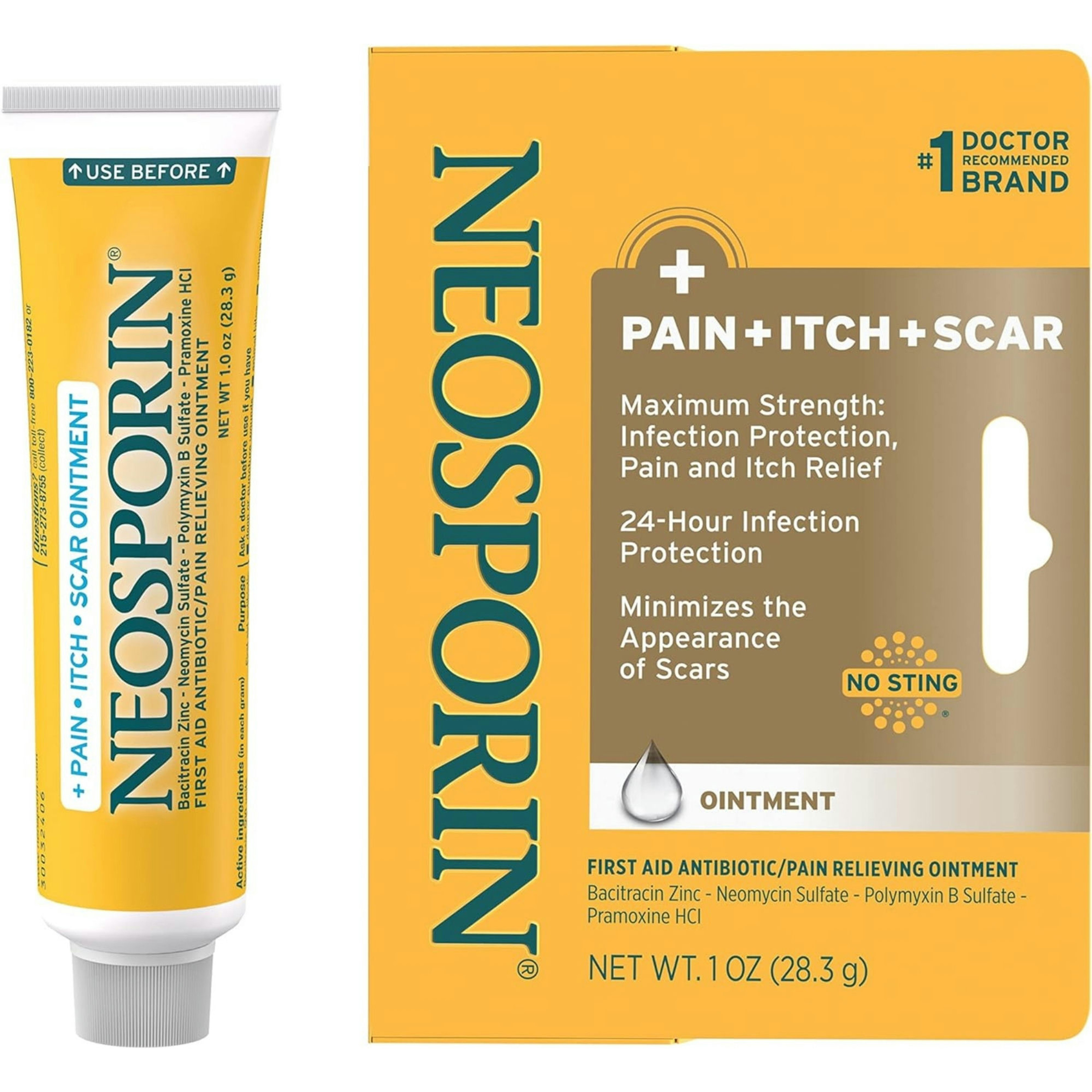 Neosporin Pain + Itch + Scar Ointment