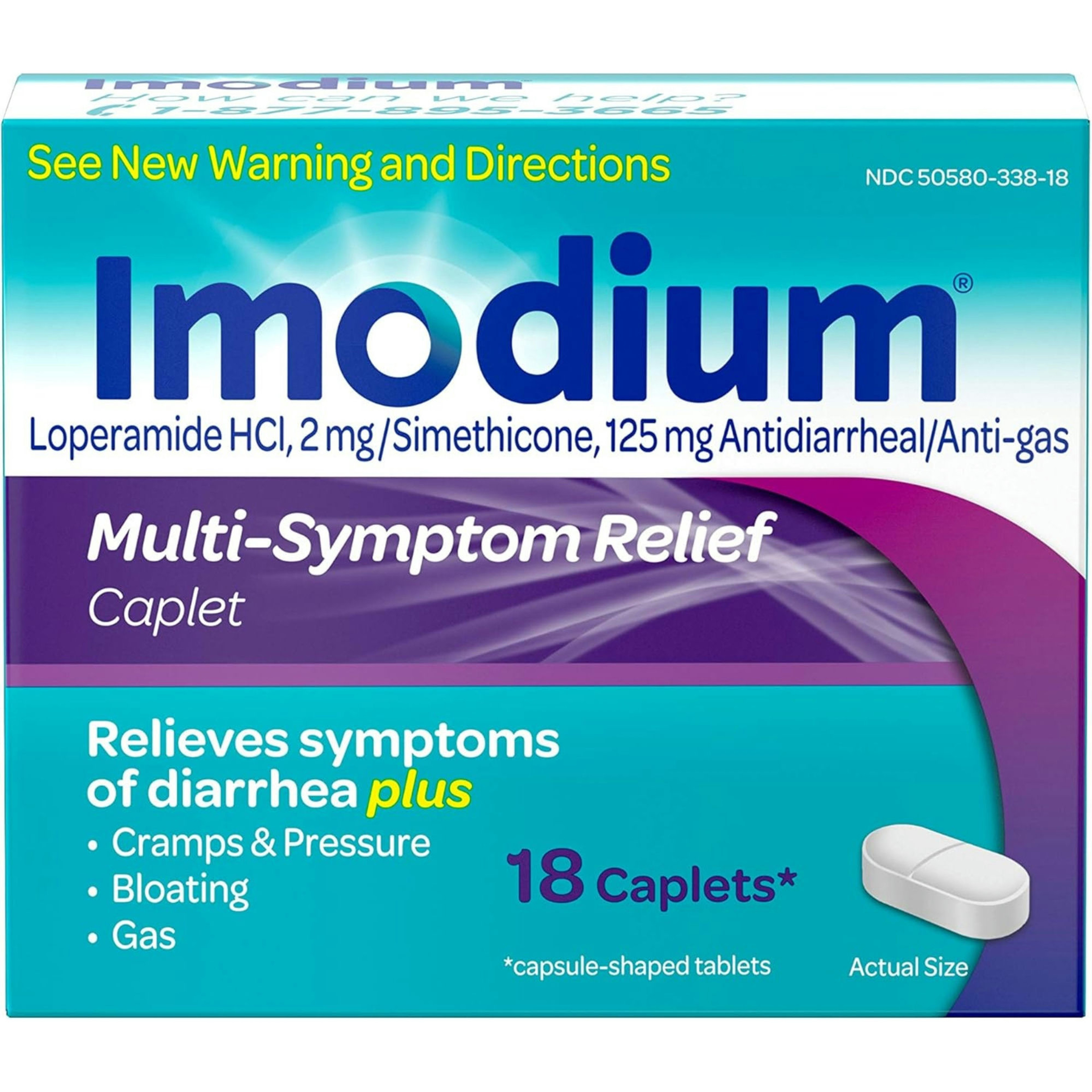 Imodium A-D Multi-Symptom Relief Caplets