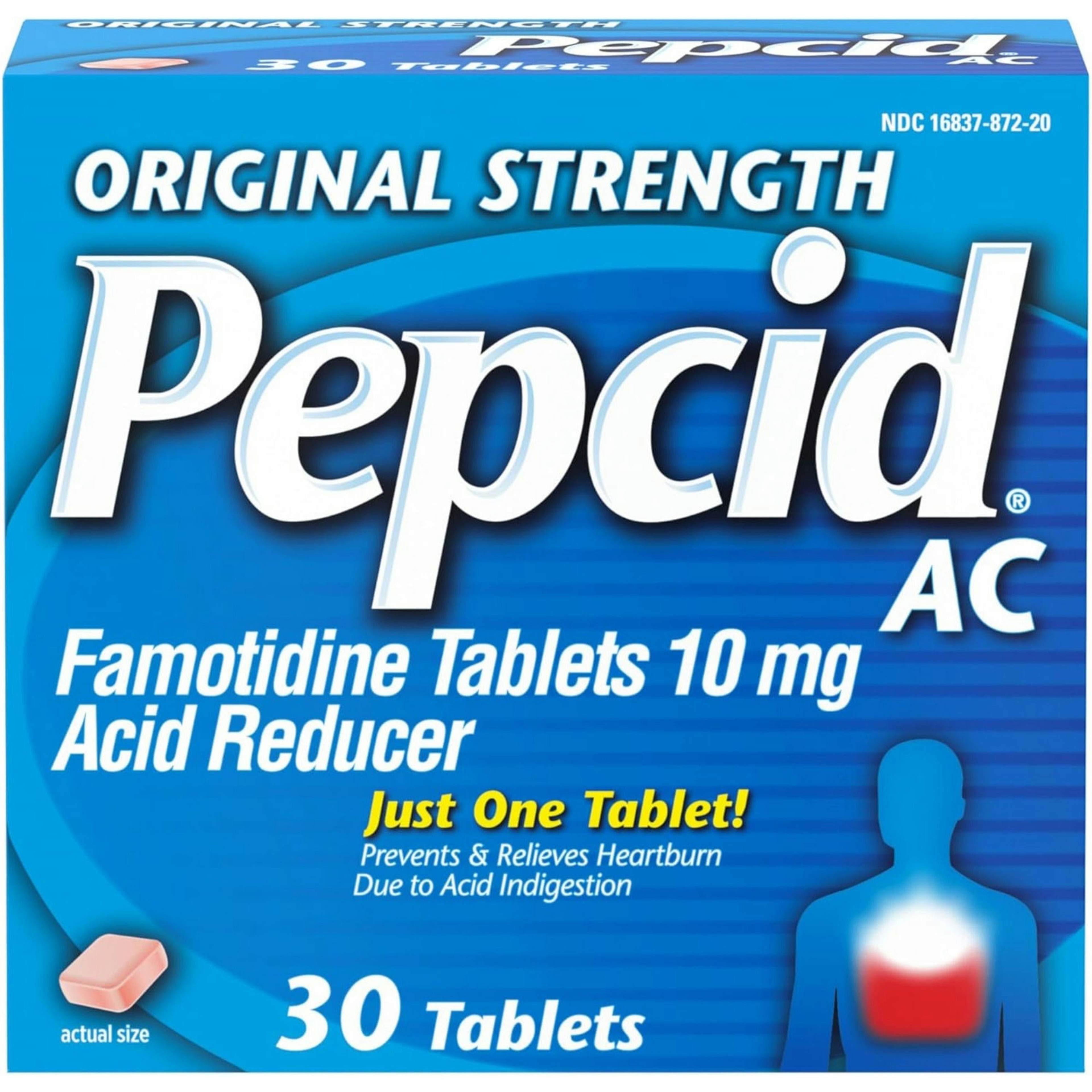 Pepcid AC Original Strength Acid Reducer Tablets