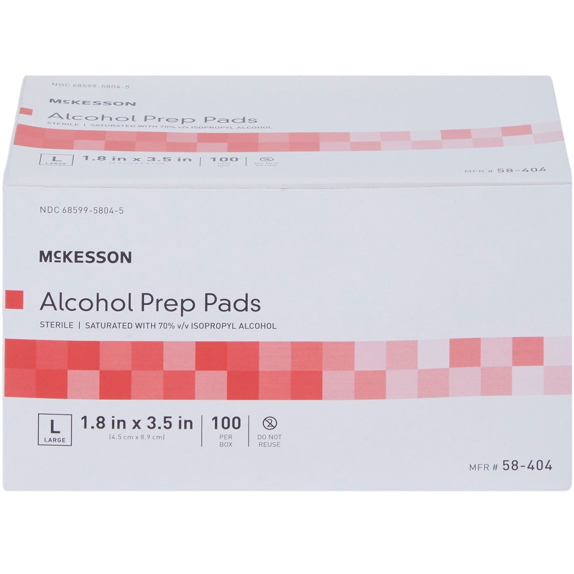McKesson Alcohol Prep Pads