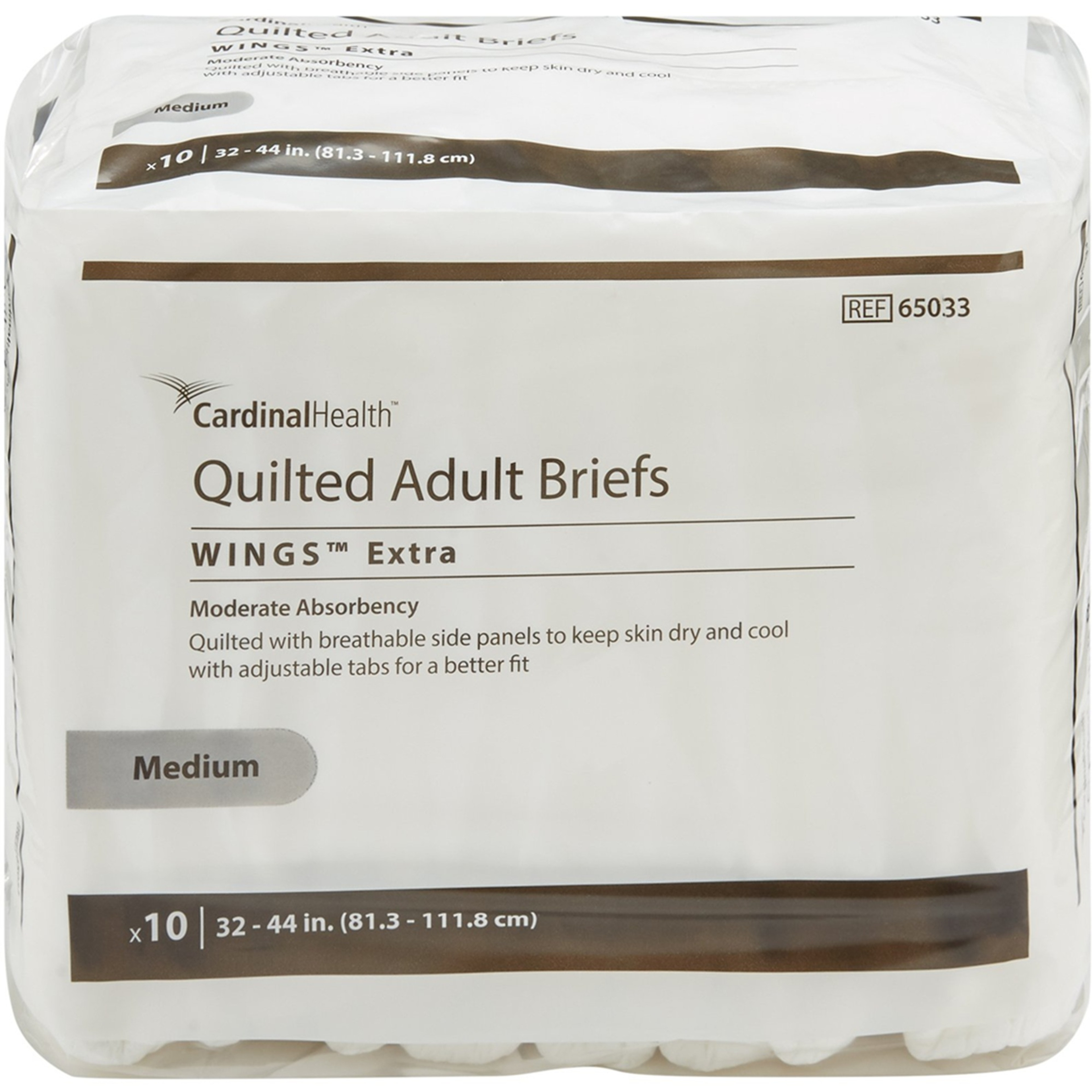 Simplicity Quilted Adult Diapers with Tabs, Moderate
