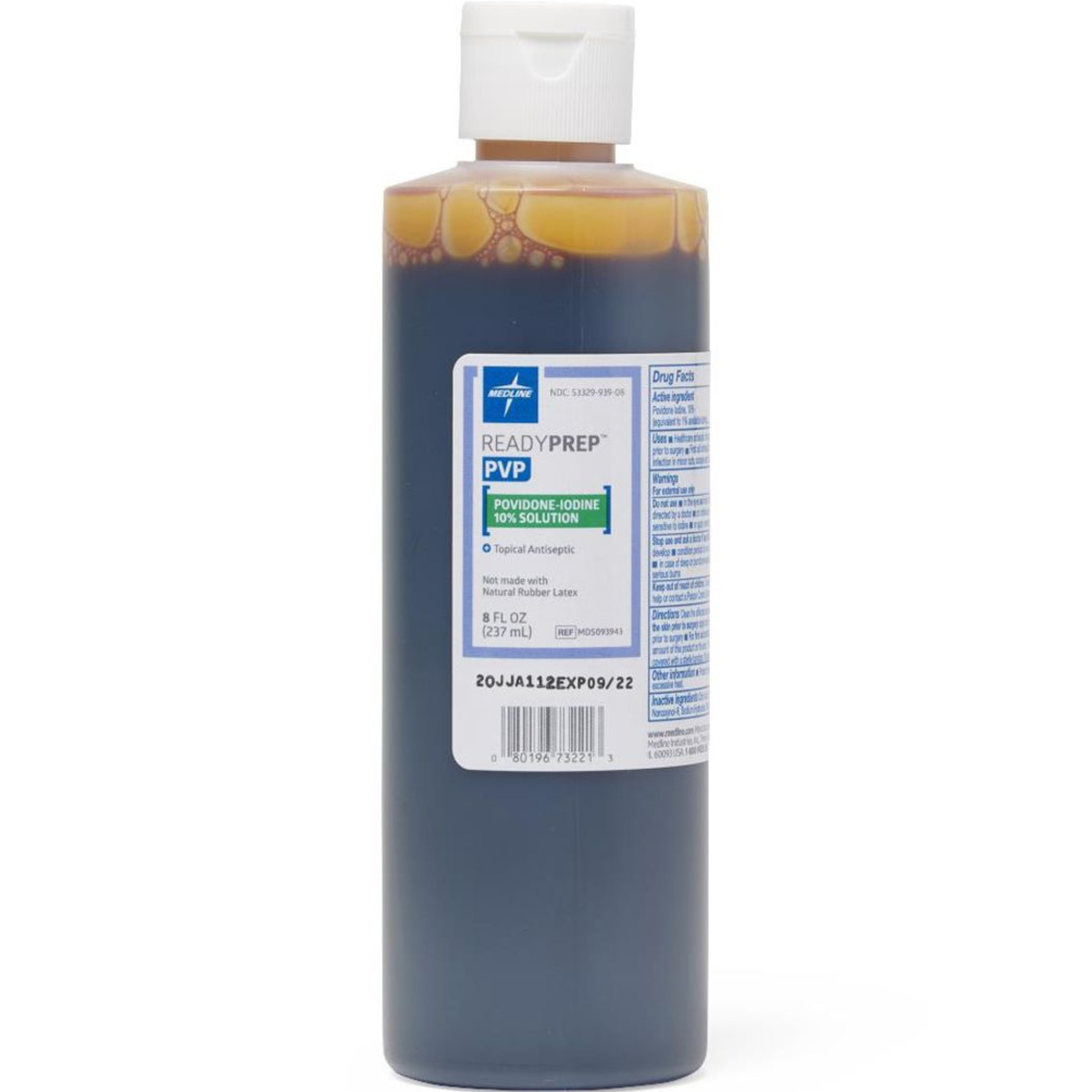 ReadyPrep PVP Prep Solution Providone-Iodine 10% Topical Antiseptic, Latex Free