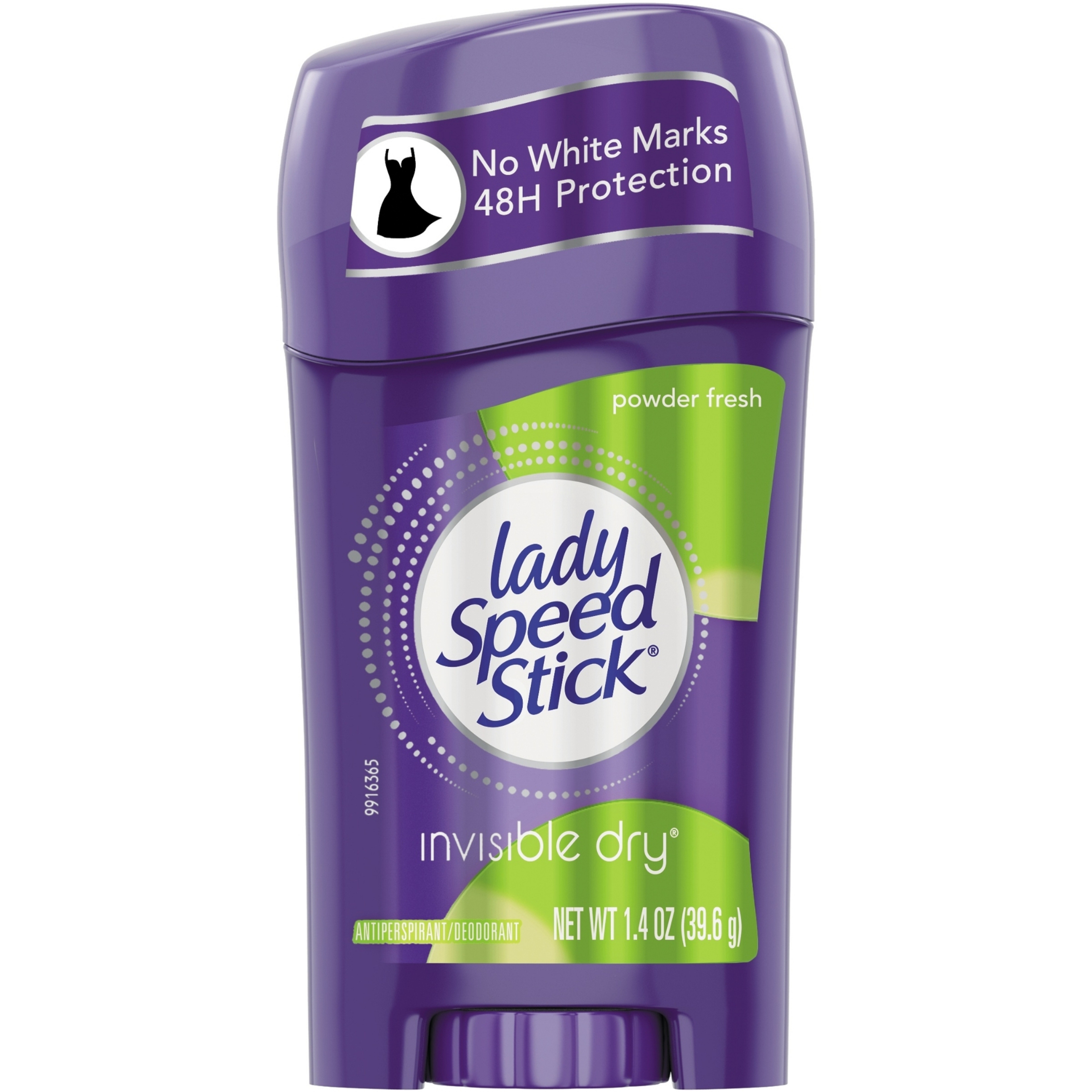 Lady Speed Stick Invisible Dry Antiperspirant Deodorant, Powder Fresh Scent