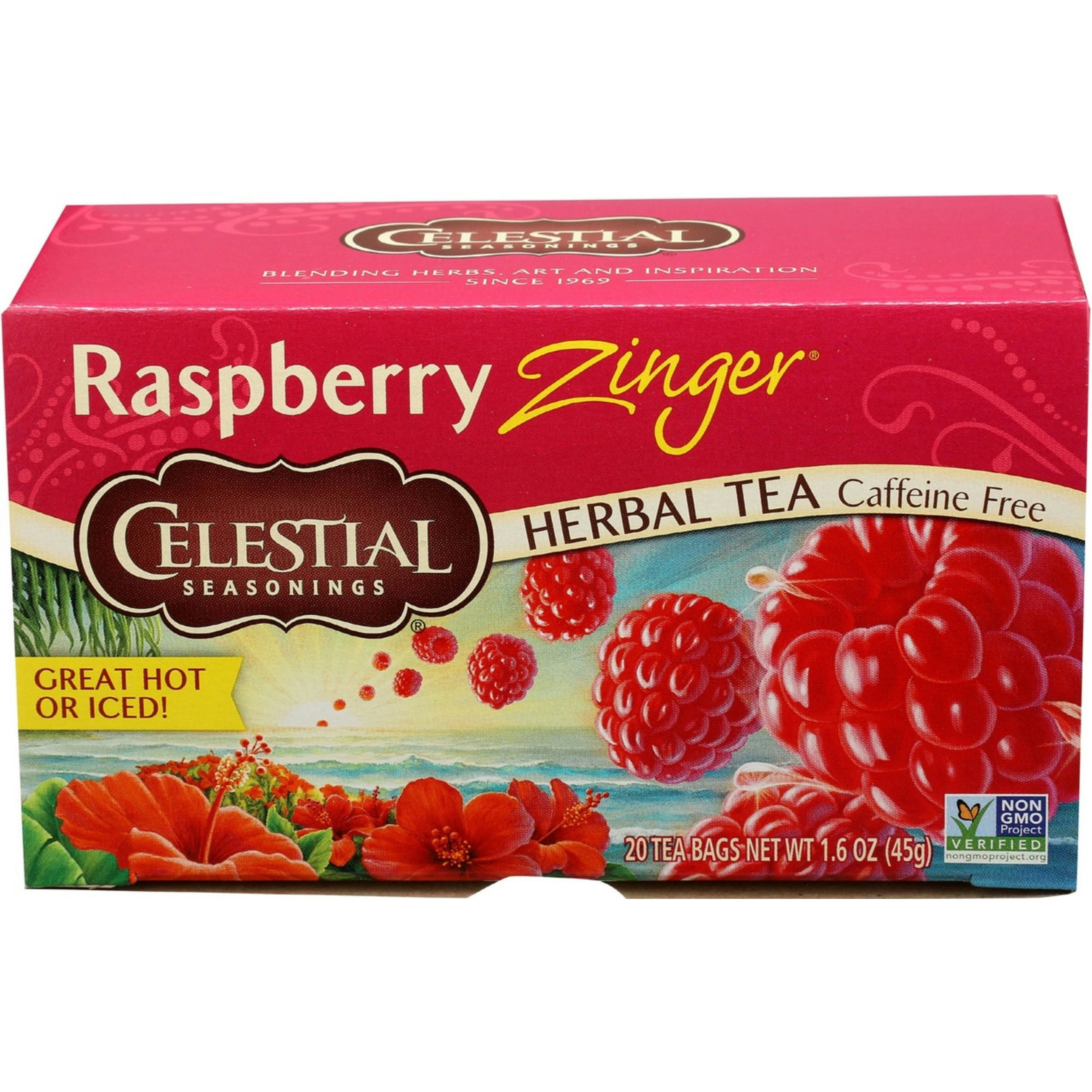 Celestial Seasonings Raspberry Zinger Herbal Tea