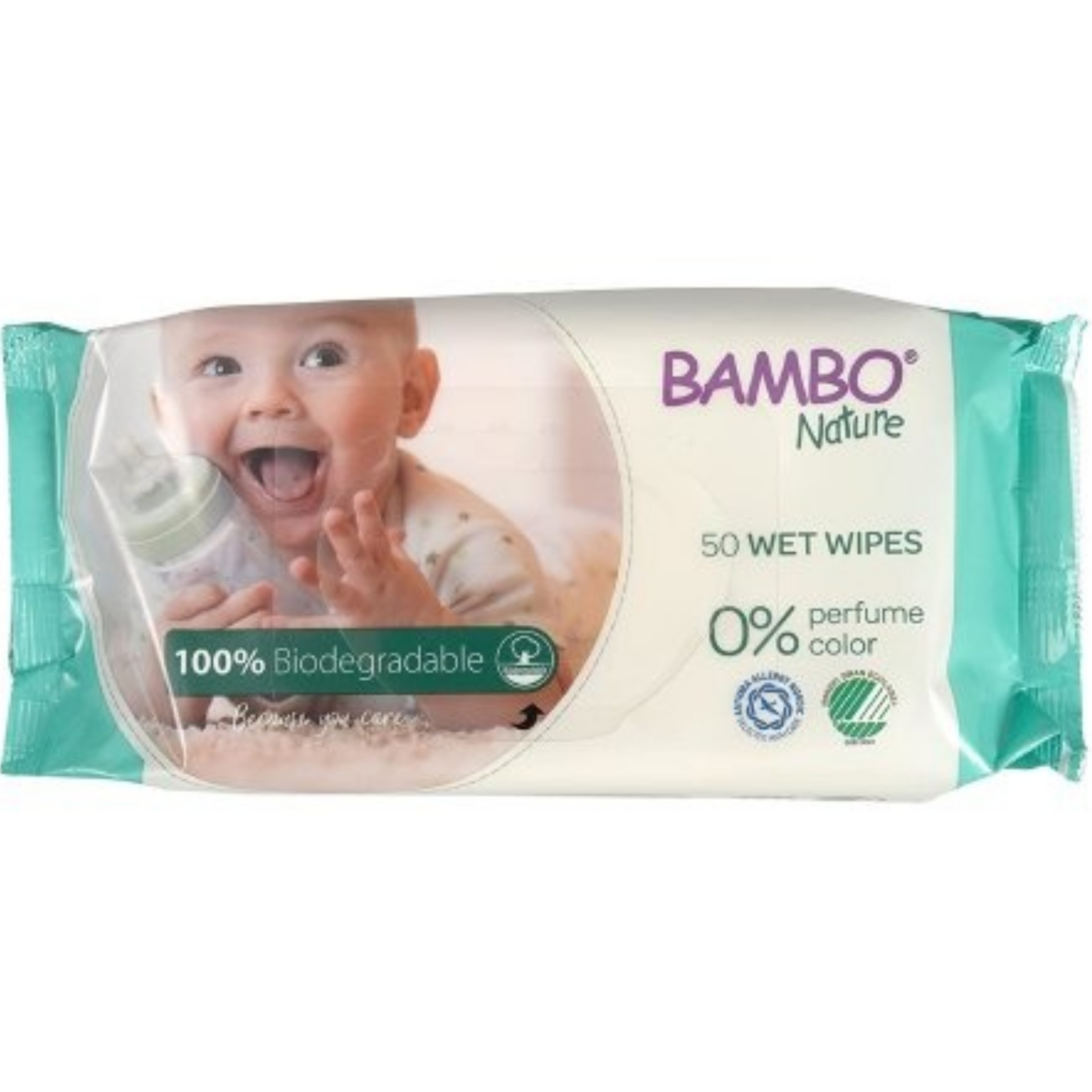 Bambo Nature Baby Wipes, Unscented