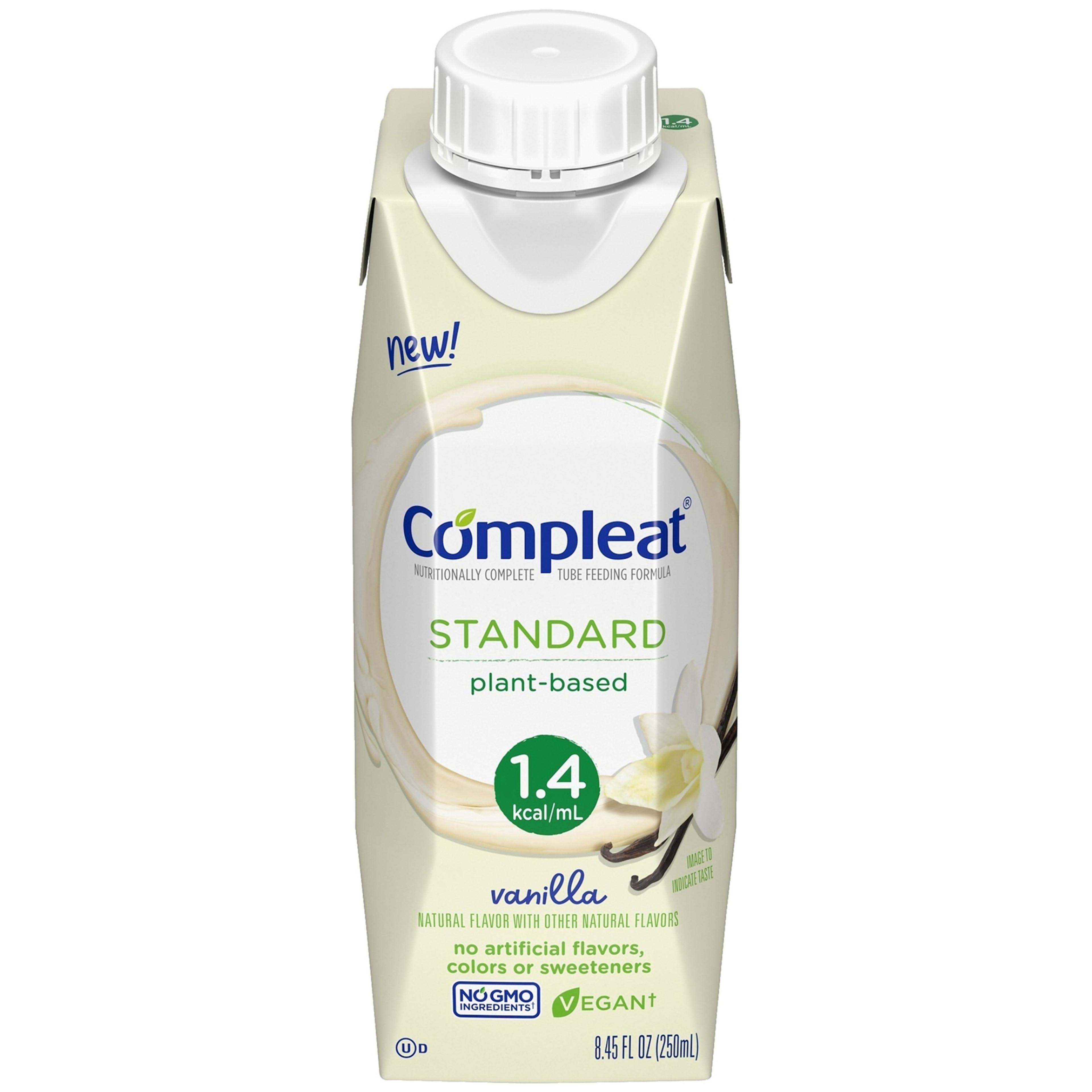 Compleat Standard 1.4, Vanilla Flavor, 8.45 oz.